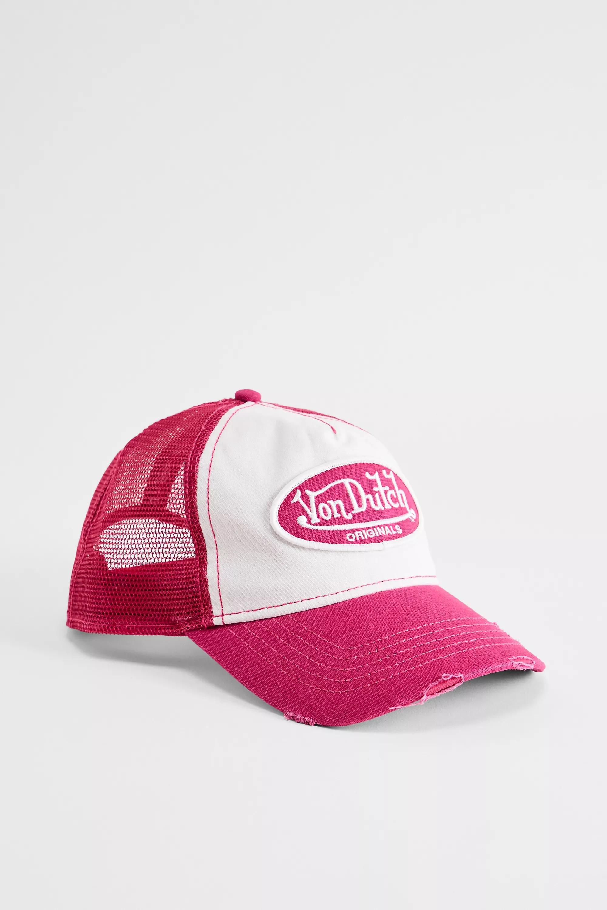 Pink Von Dutch Uo Exclusive Pink Trucker Cap, PINK, large image number 1