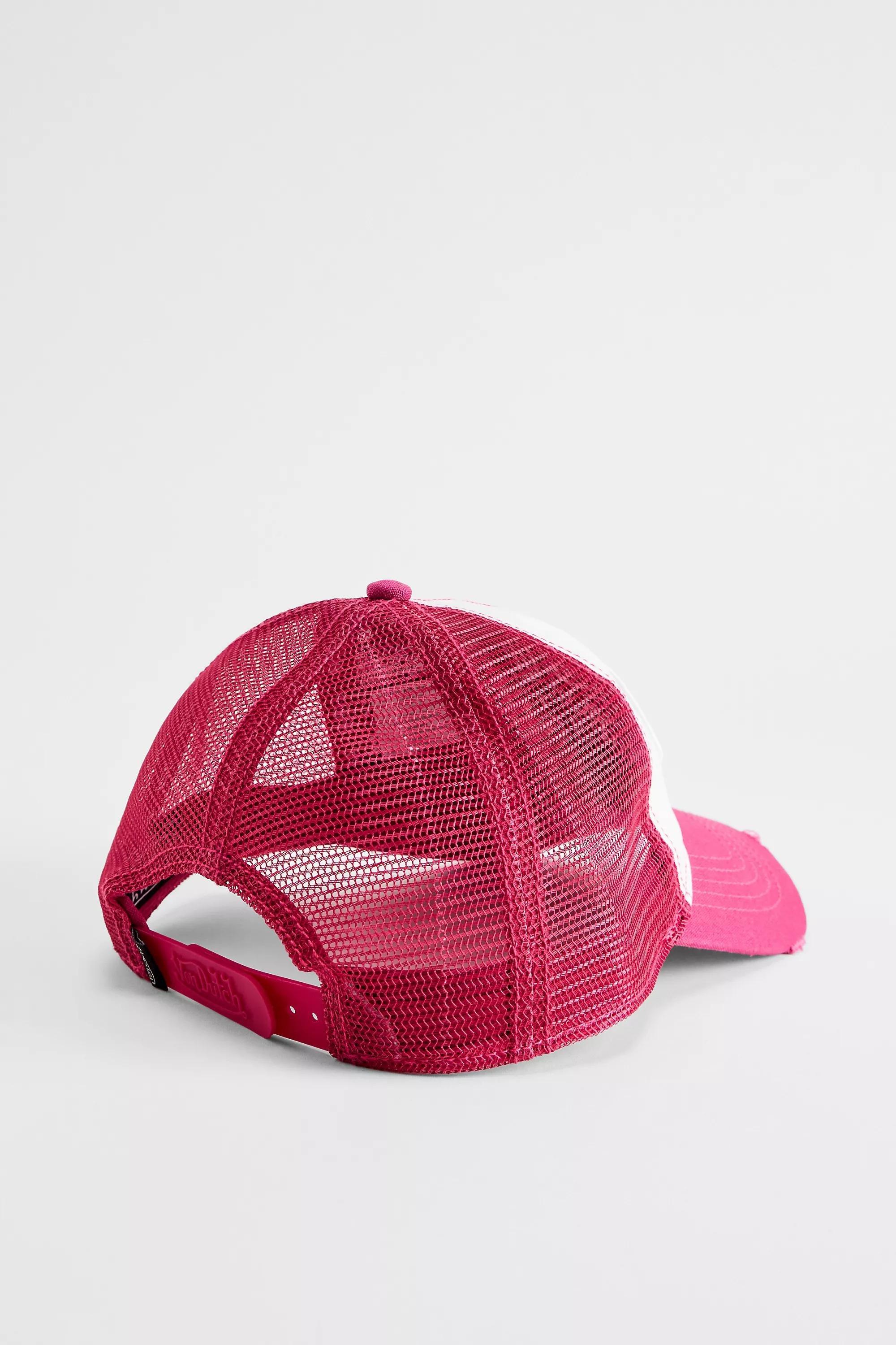 Pink Von Dutch Uo Exclusive Pink Trucker Cap, PINK, large image number 3