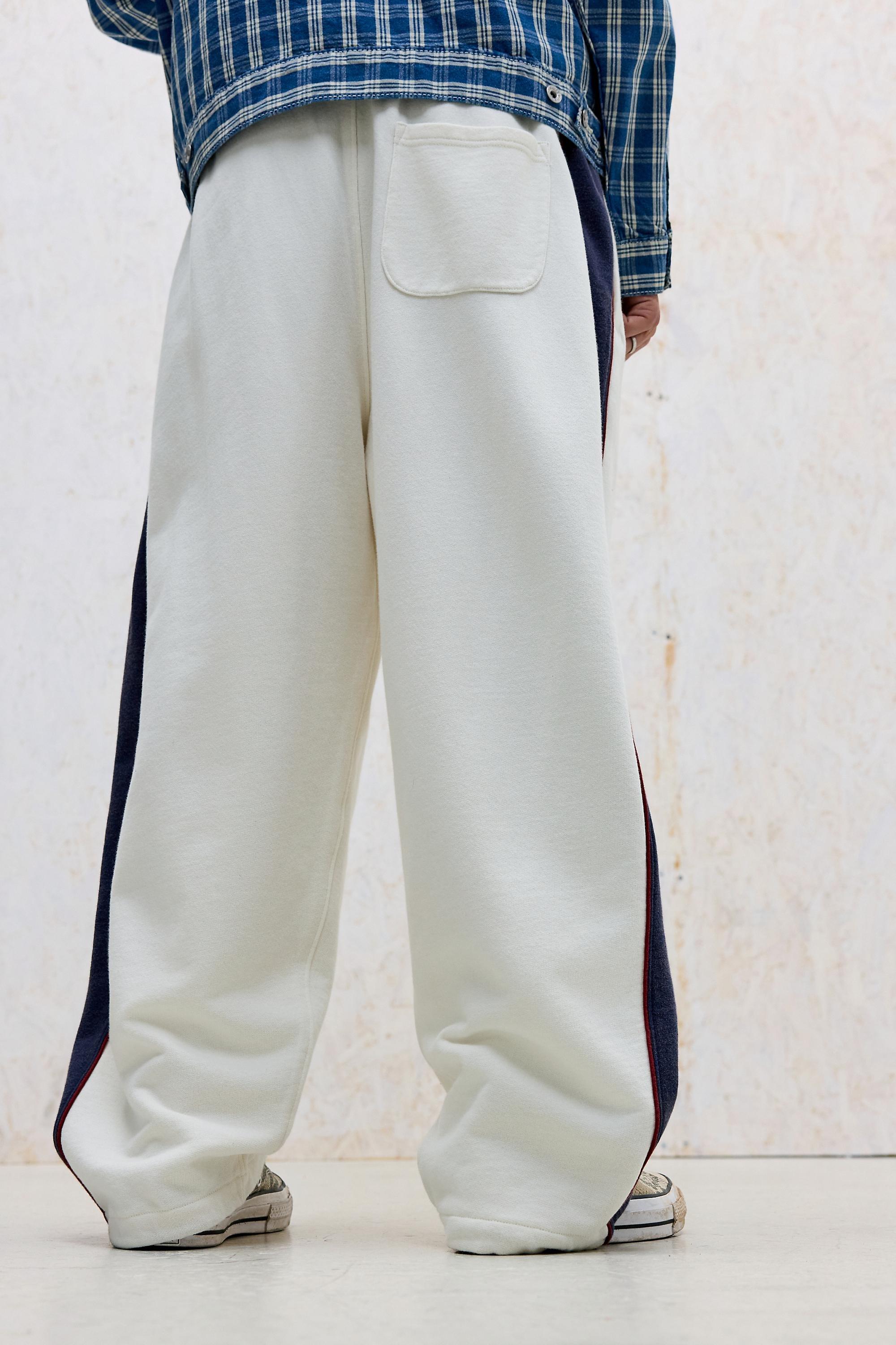 Cream Iets Frans... Harri Panel Joggers, CREME, large image number 3