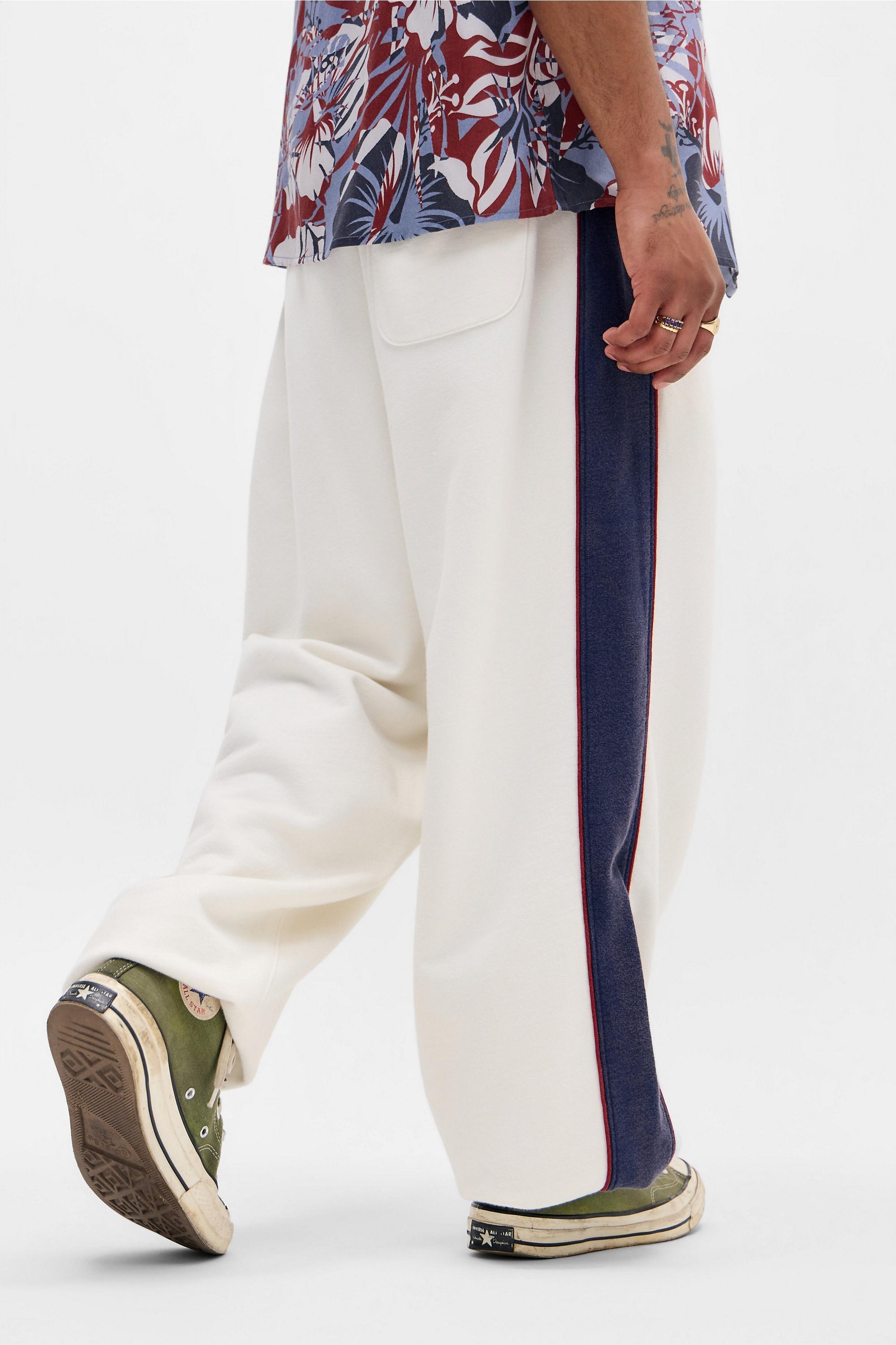 Cream Iets Frans... Harri Panel Joggers, CREME, large image number 4