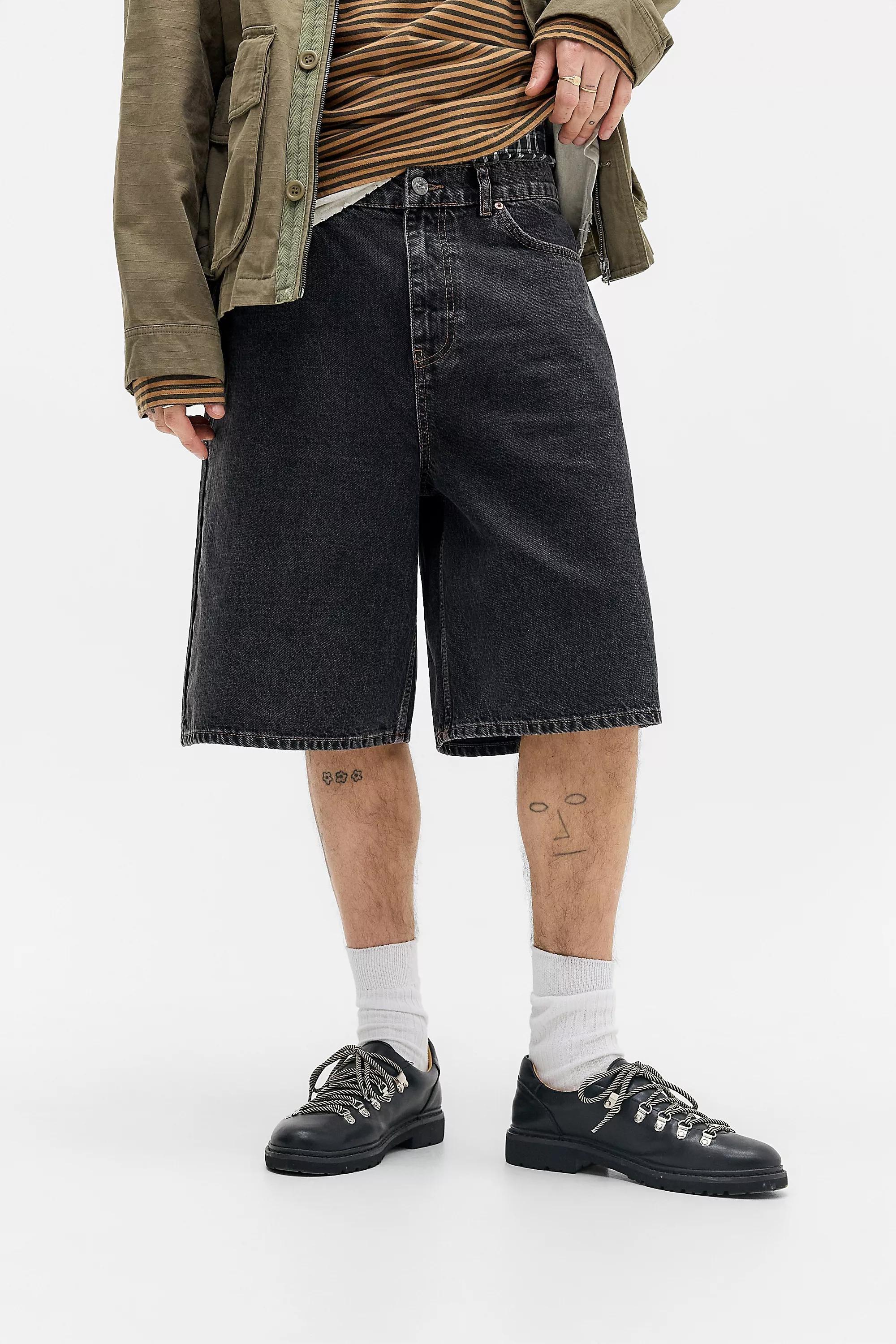 Black Bdg Washed Black Jack Jorts, BLK, large image number 0