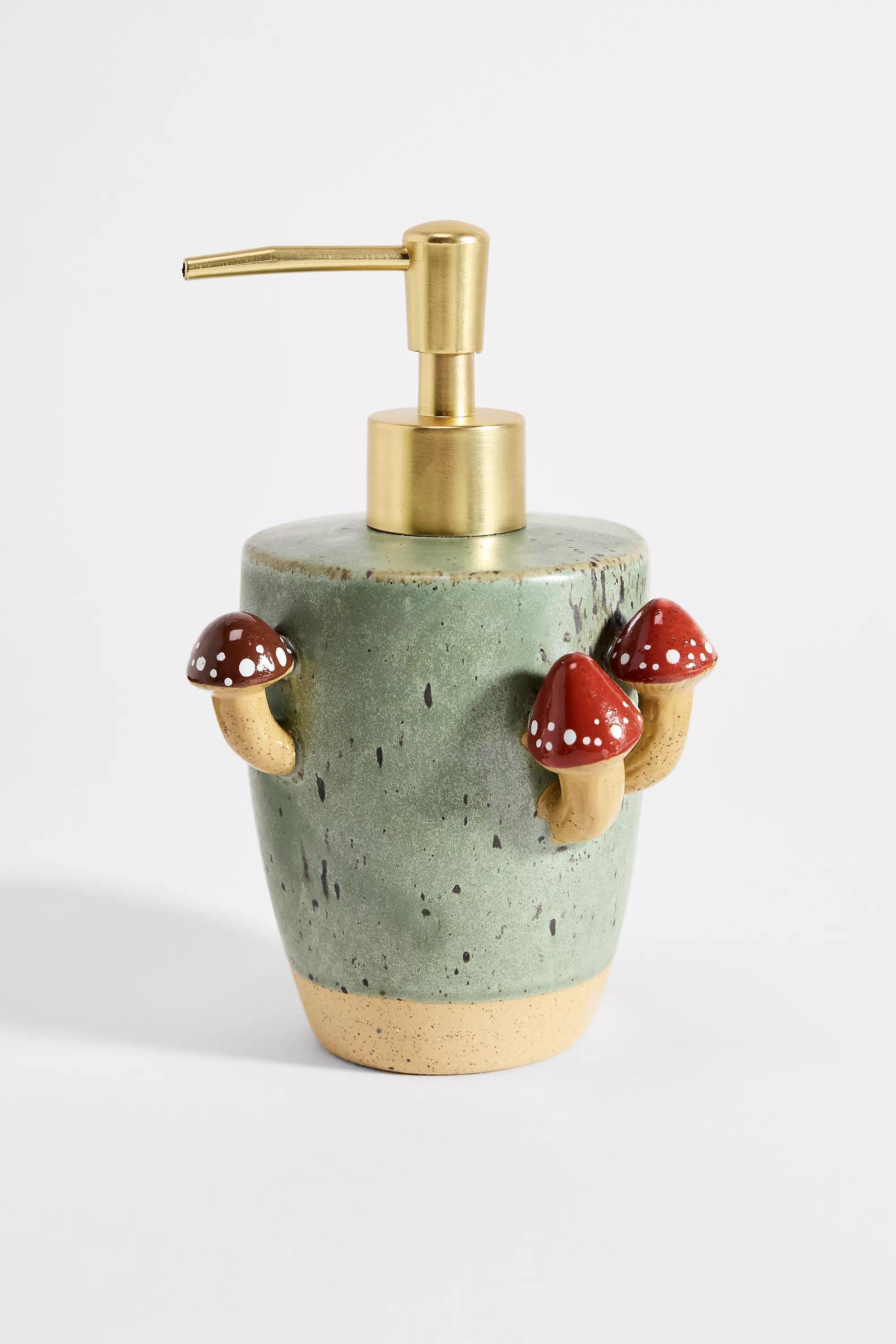 Multicolour Sprouting Mushroom Soap Dispenser, ASSORT, large image number 3
