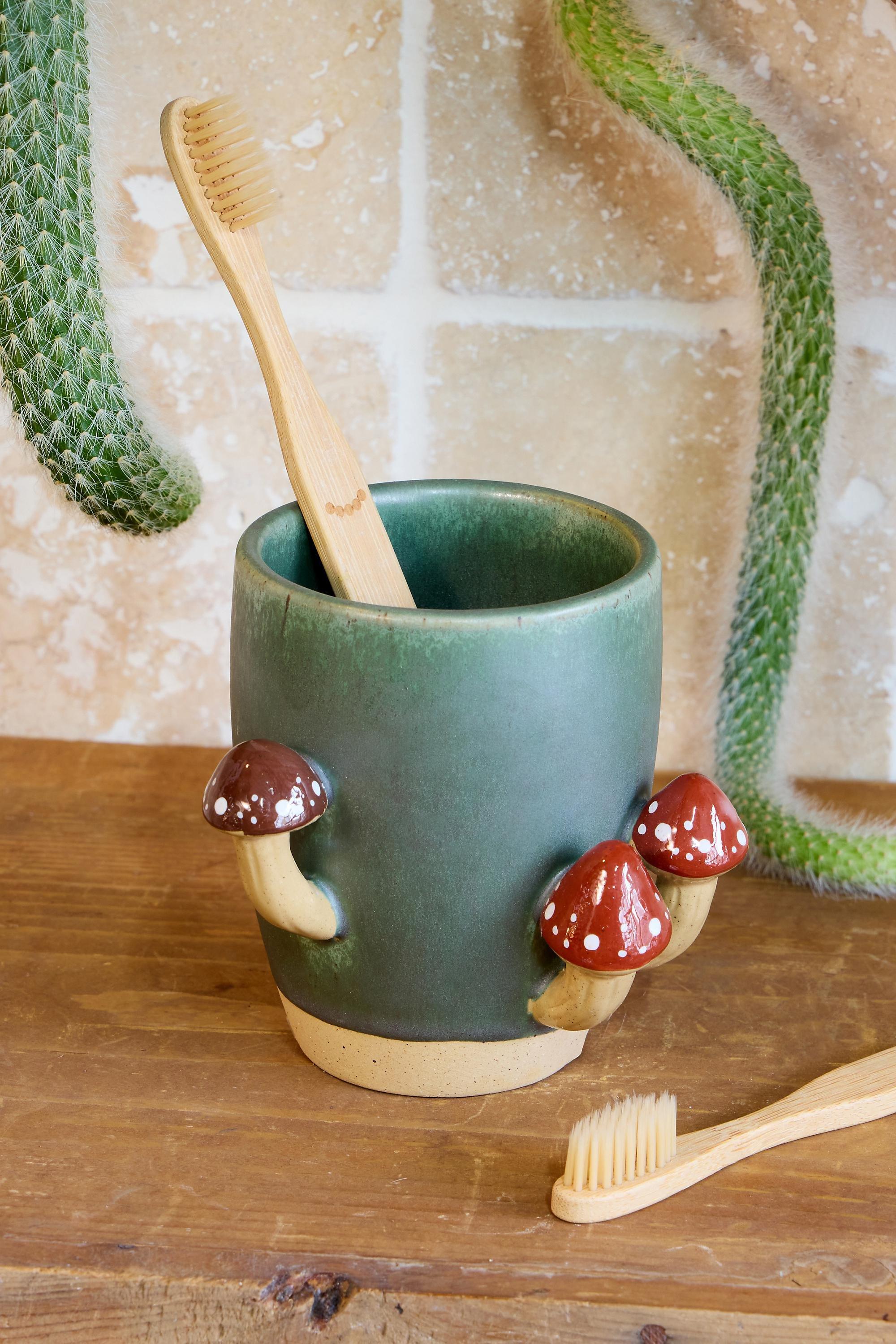 Multicolour Sprouting Mushroom Storage Pot, ASSORT, large image number 0
