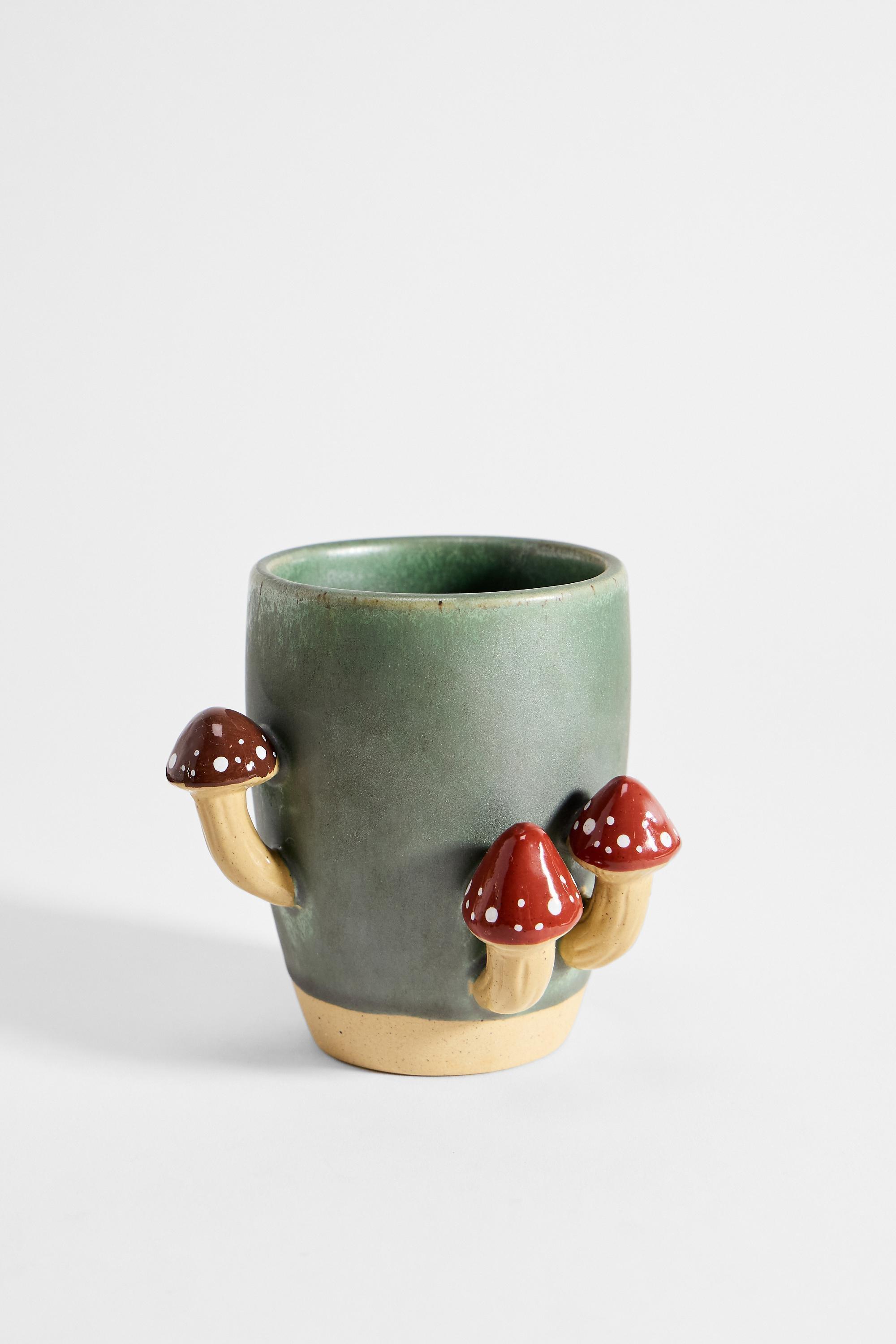 Multicolour Sprouting Mushroom Storage Pot, ASSORT, large image number 3