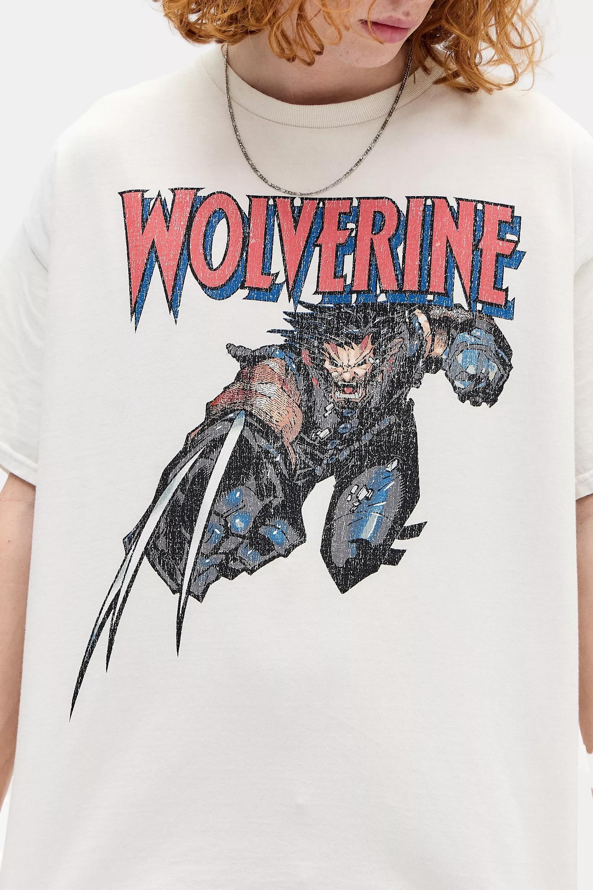 Cream Uo Ecru Wolverine T-Shirt, CREME, large image number 1