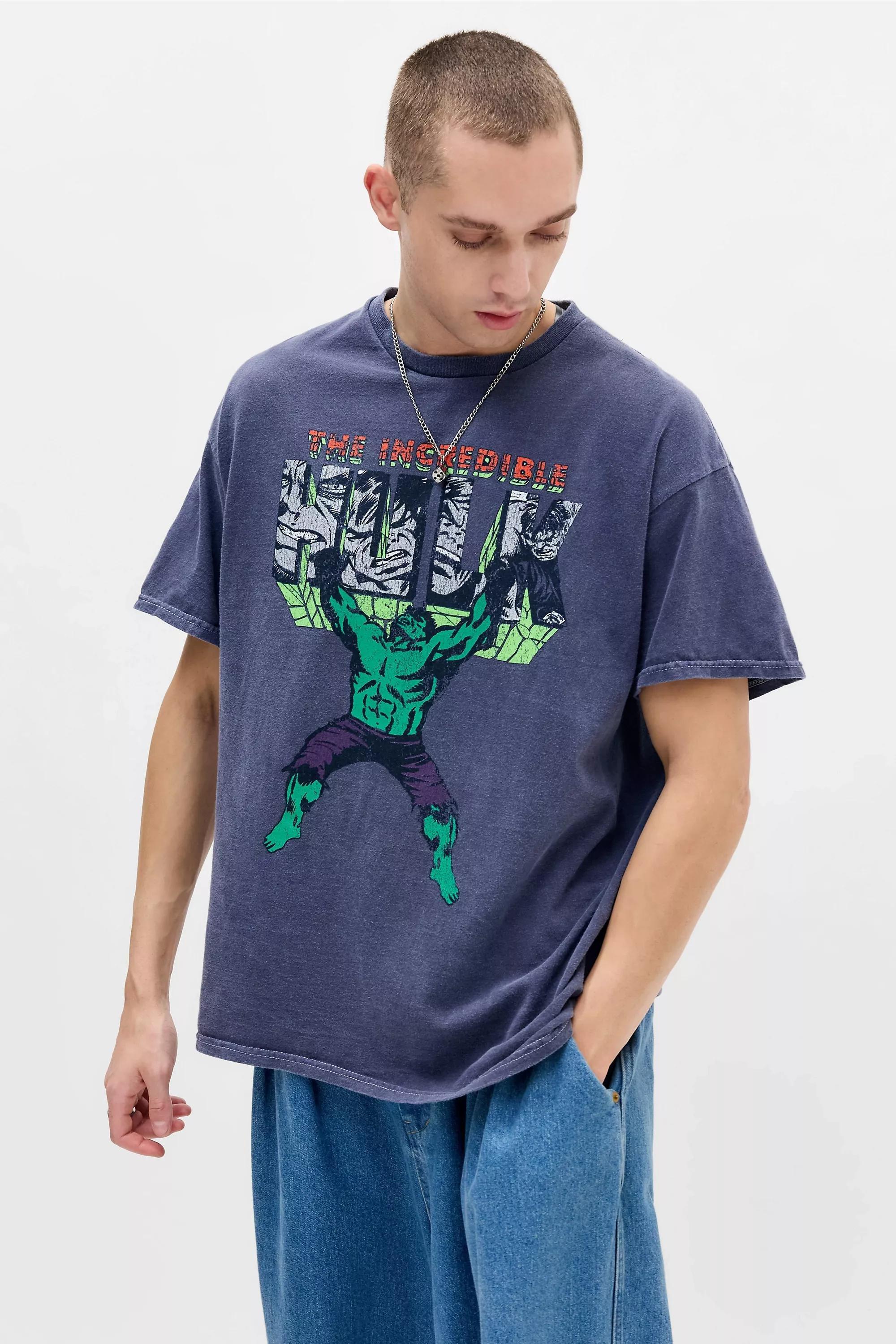 Navy Uo Printed T-Shirt, NAVY, large image number 0