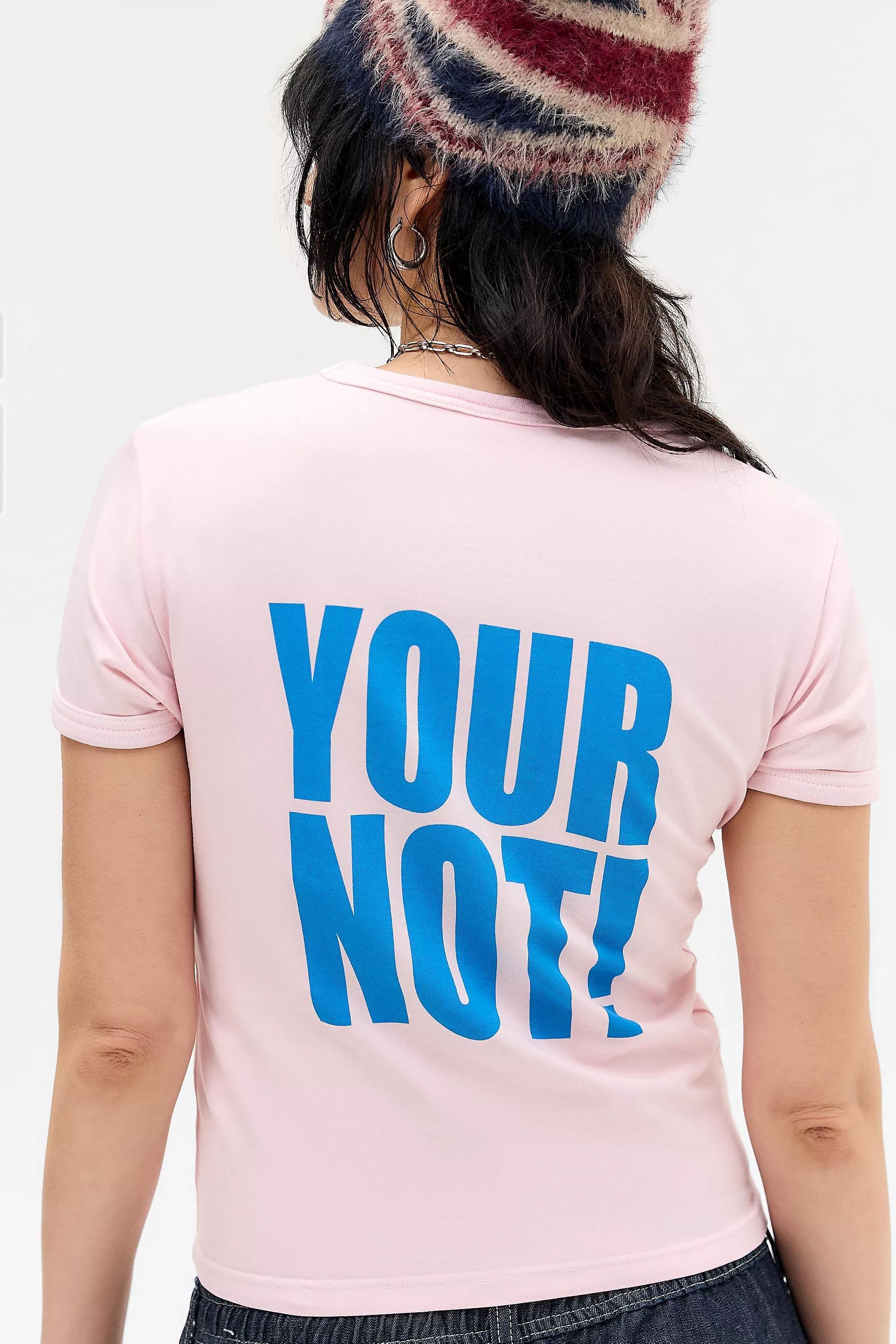 PINK Juicy Couture UO Exclusive Thats Hot Baby T-Shirt, PINK, large image number 3