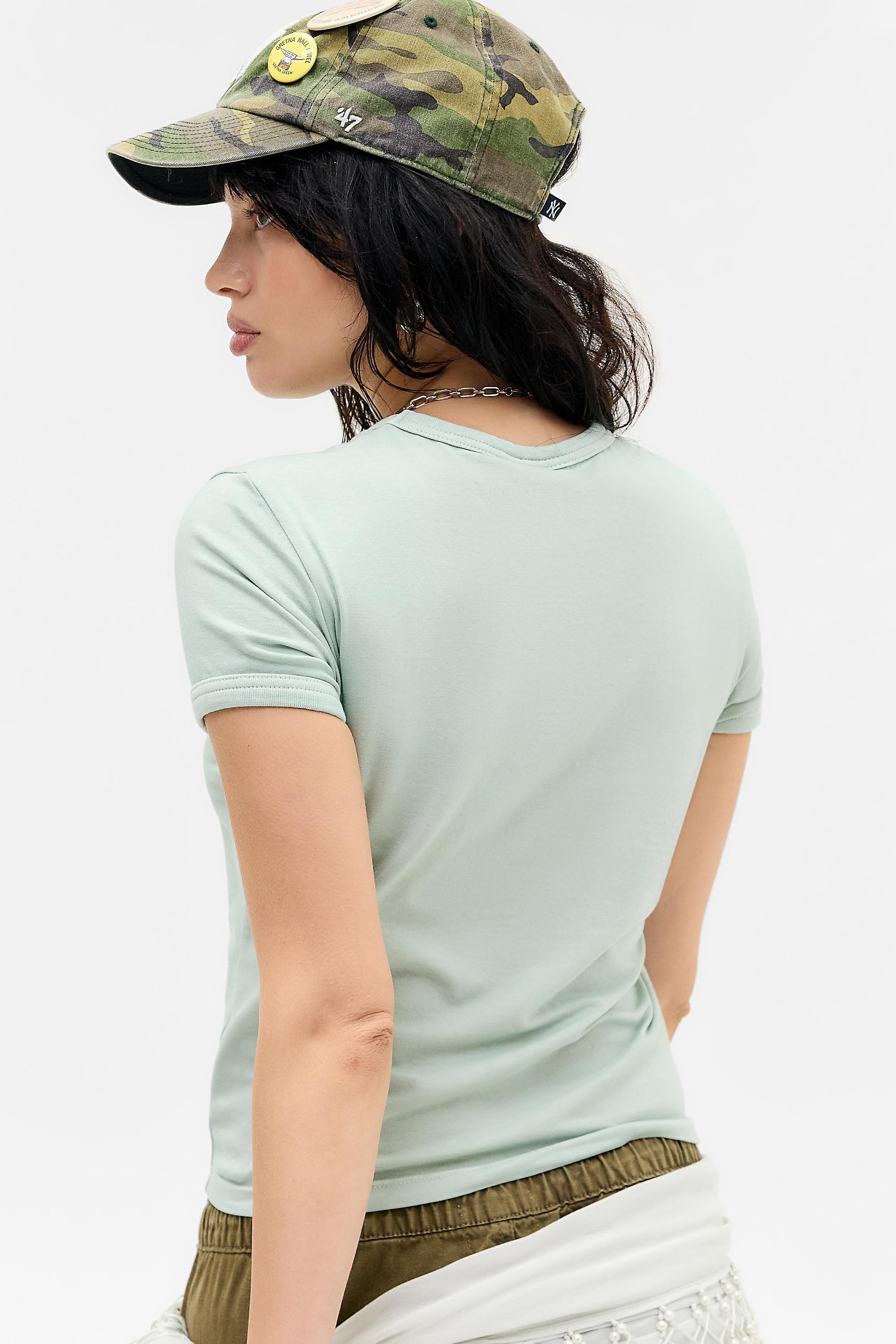 Blue Juicy Couture Uo Printed T-Shirt, A301_0429, large image number 3