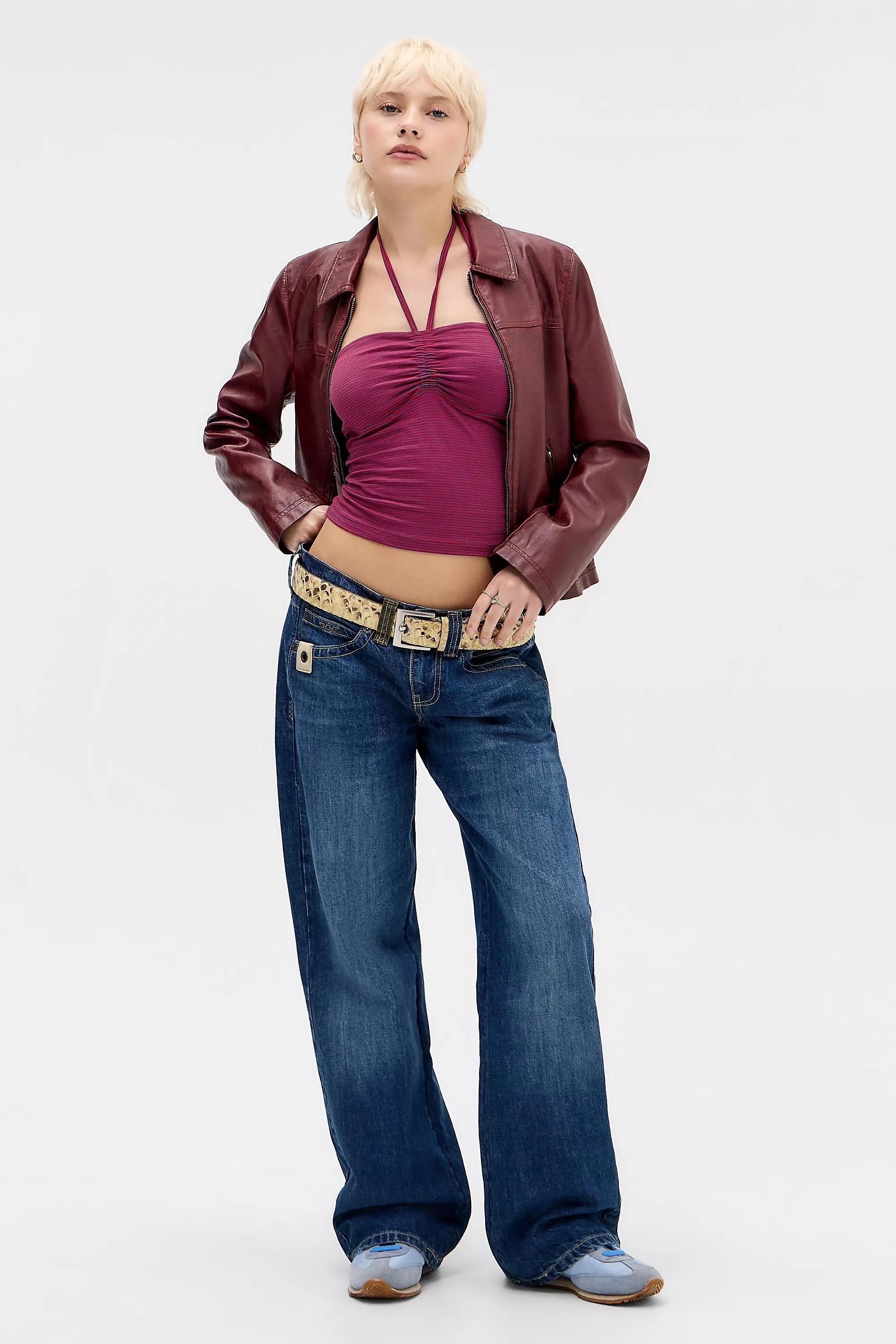 Red Beg Danni Bandeau Top, RED, large image number 2