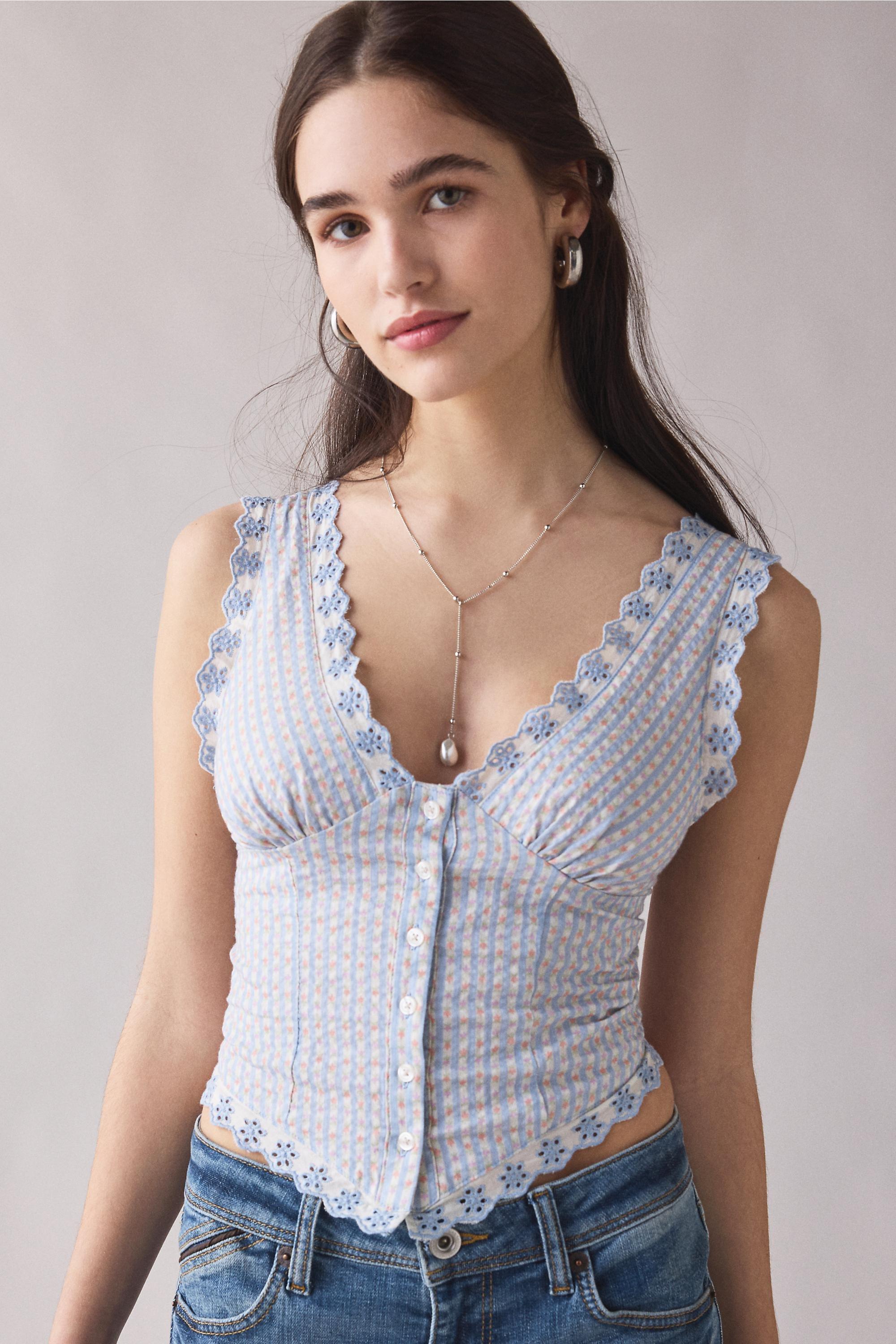 Blue Kimchi Blue Top, BL MOTIF, large image number 0