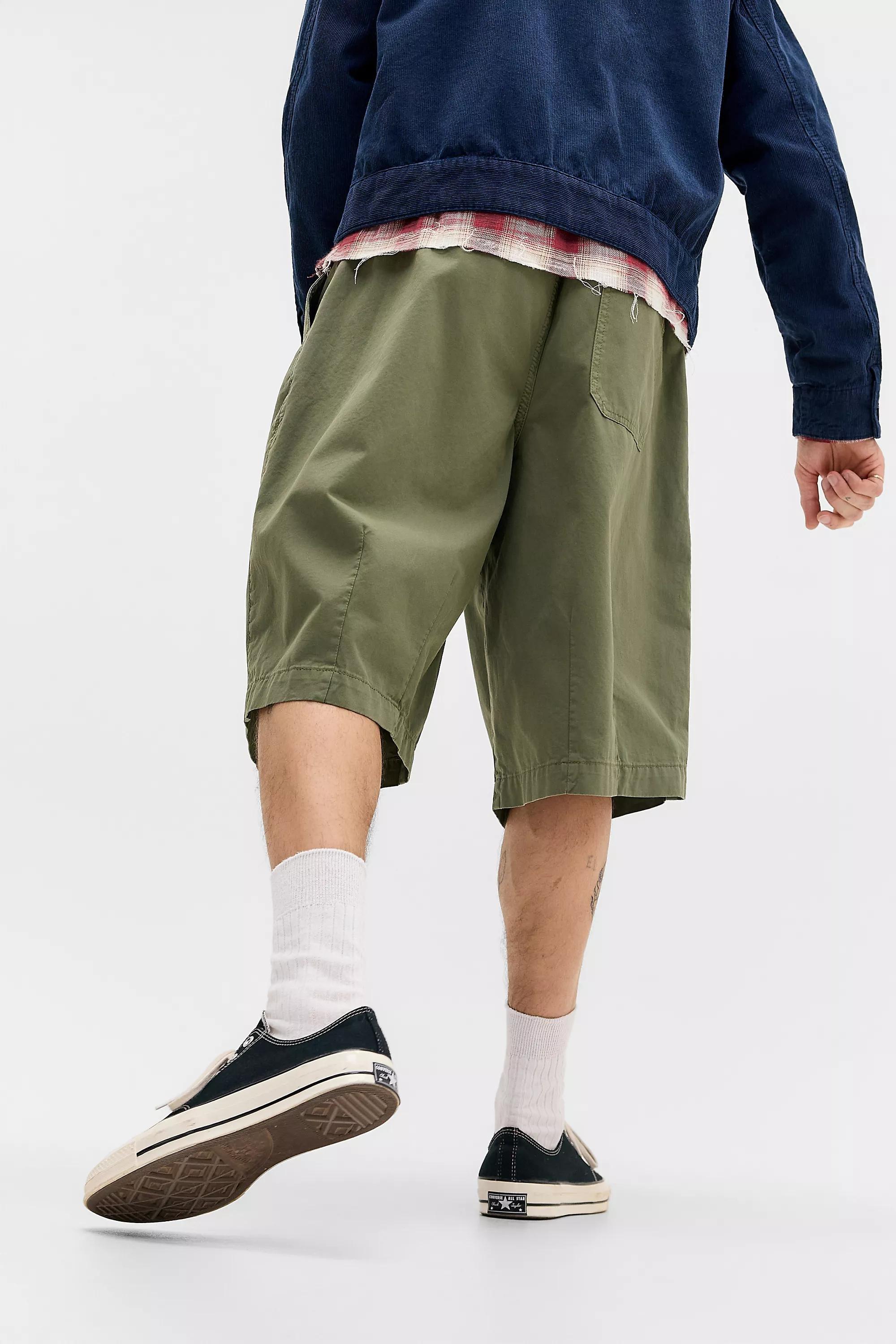 Khaki Bdg Khaki Bobbi Shorts, KHAKI, large image number 4