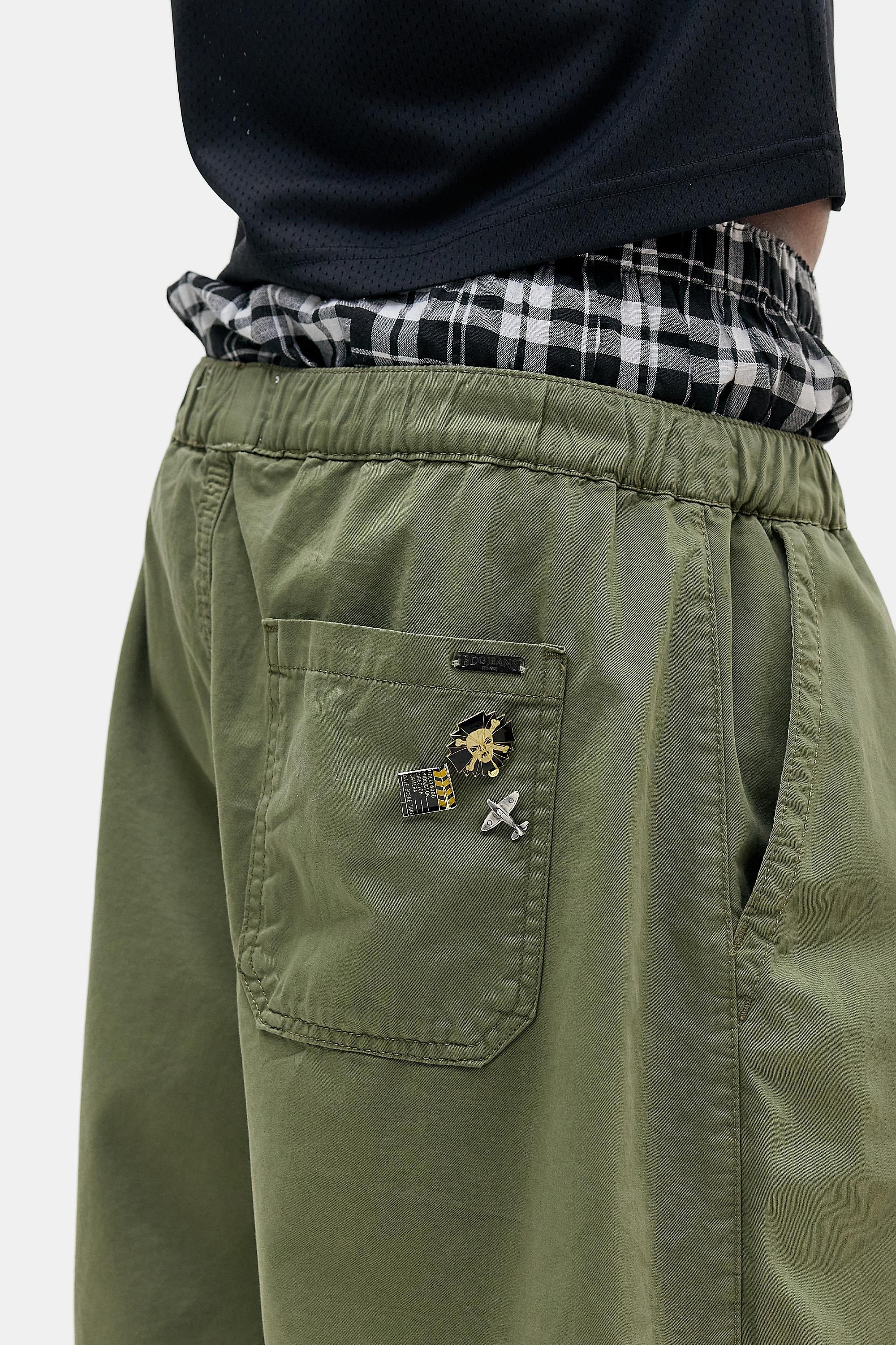Khaki Bdg Khaki Bobbi Shorts, KHAKI, large image number 5