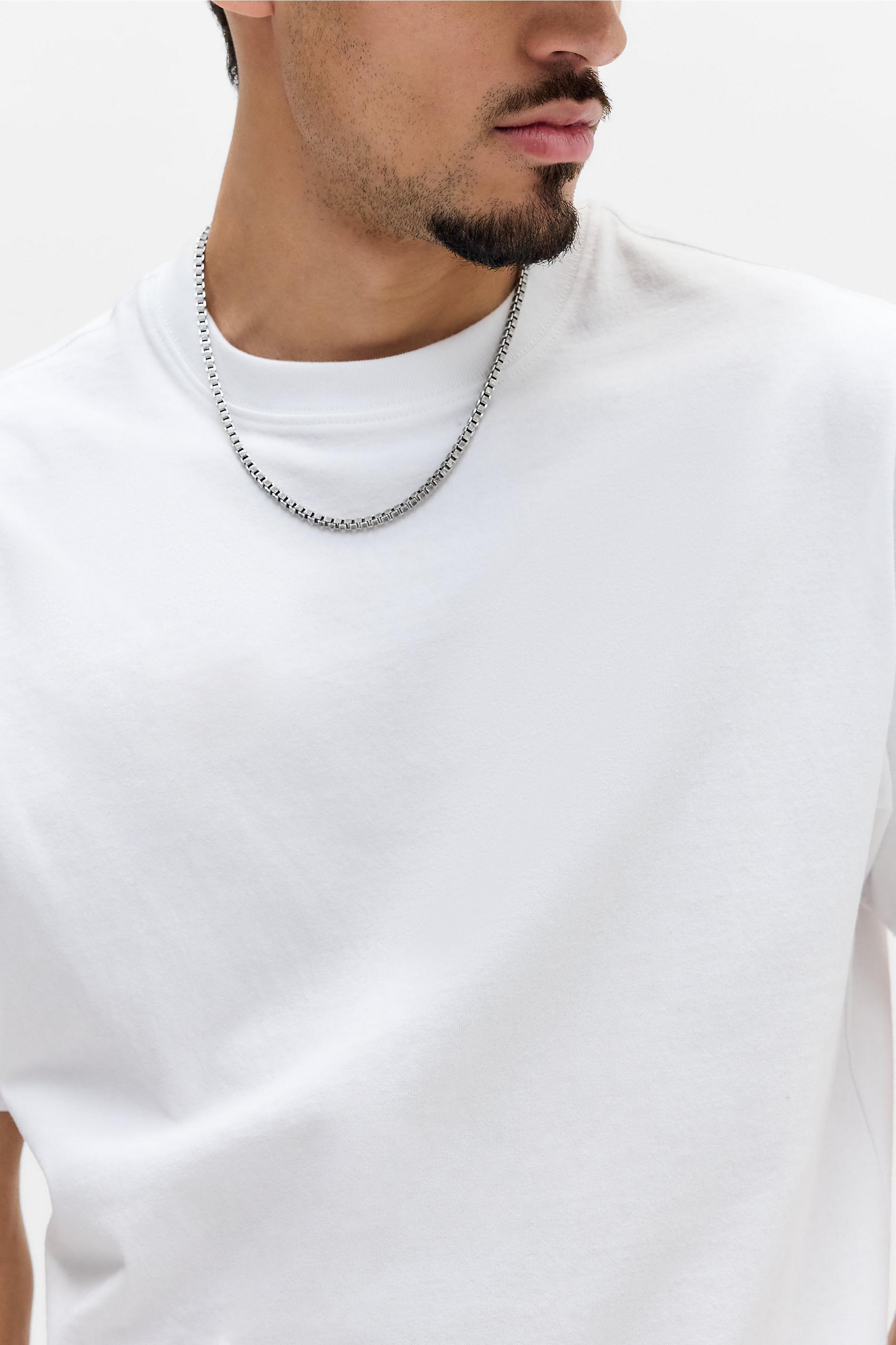White Uo White Short Sleeve Skate T-Shirt, WHT, large image number 2