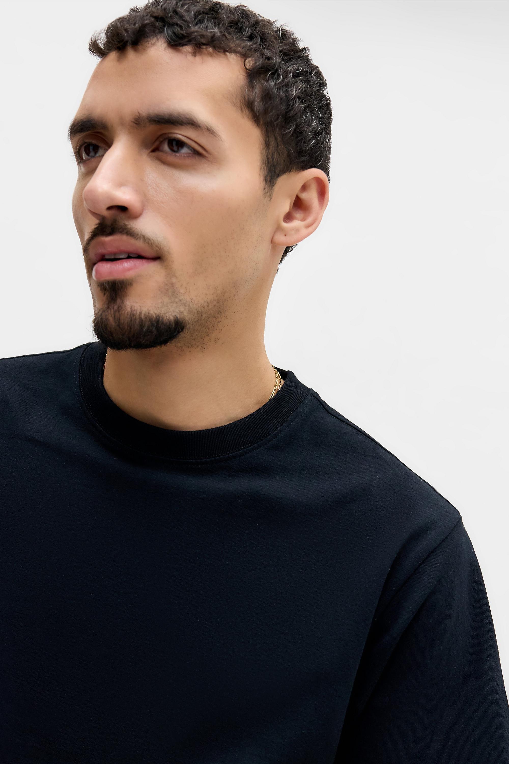 Black UO Black Short Sleeve Skate T-Shirt, BLK, large image number 2