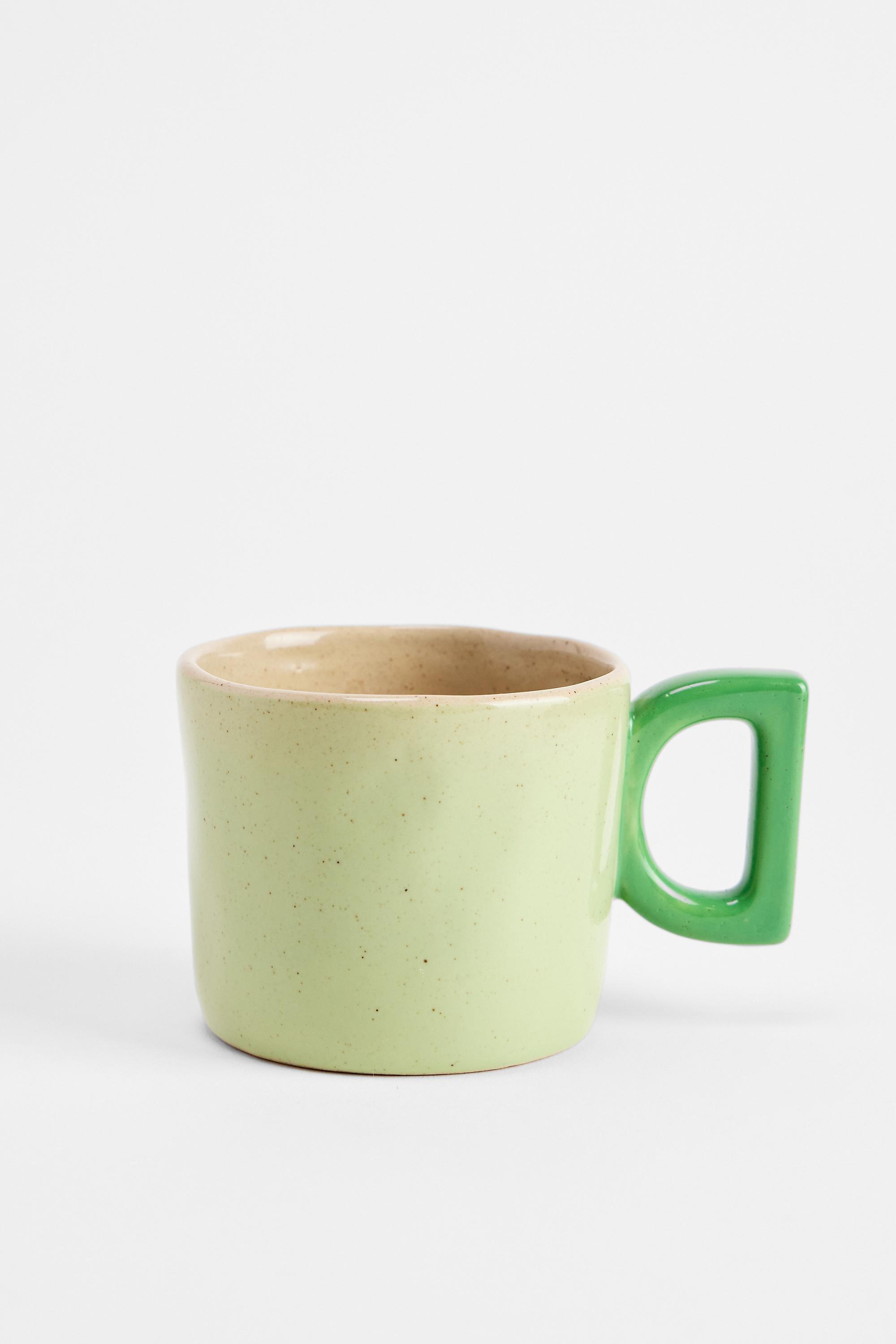Green Drama Alphabet Mug, GRN, large image number 2