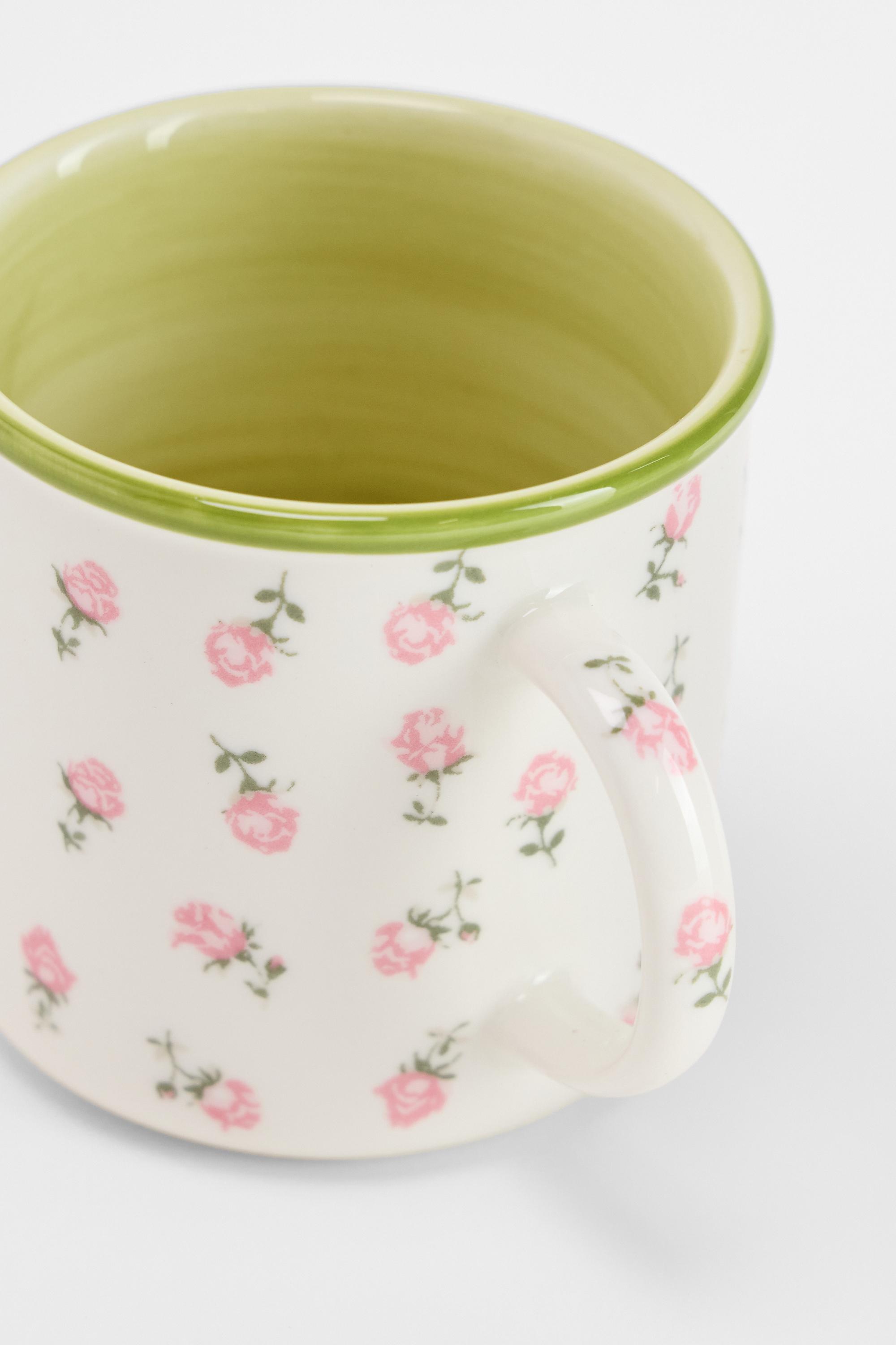 Pink Micro Rosebud Camping Mug, PINK, large image number 5