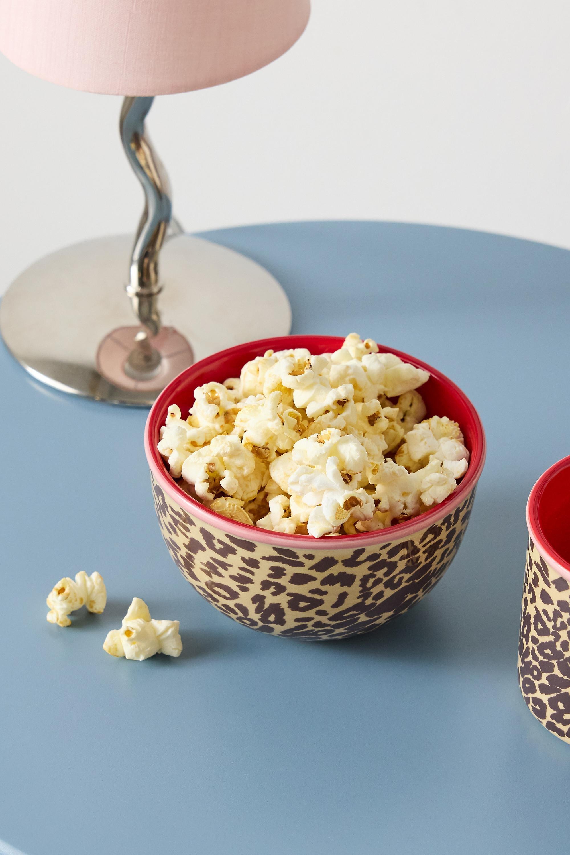 Brown Leopard Micro Snack Bowl, BRN, large image number 0