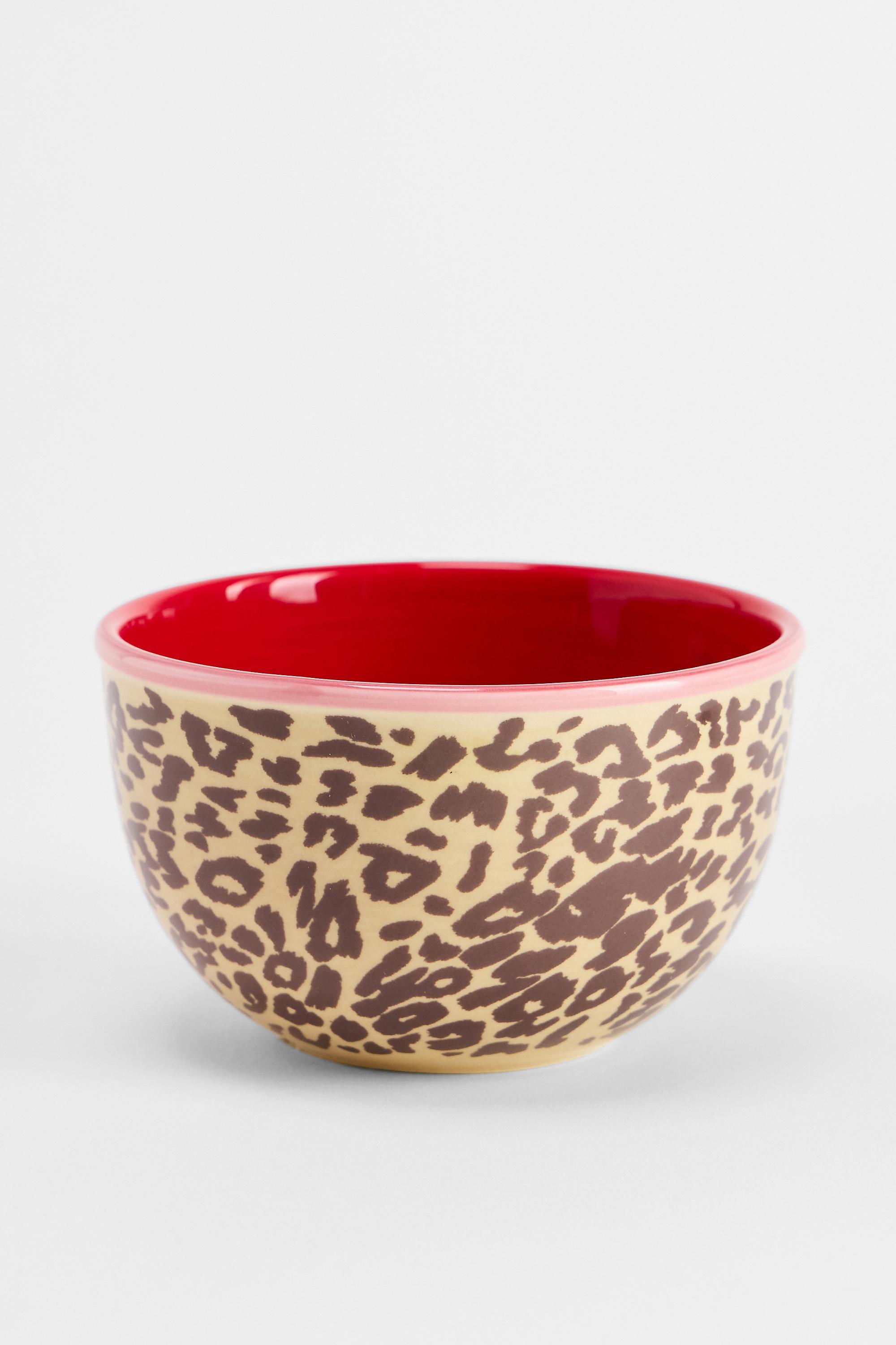 Brown Leopard Micro Snack Bowl, BRN, large image number 3