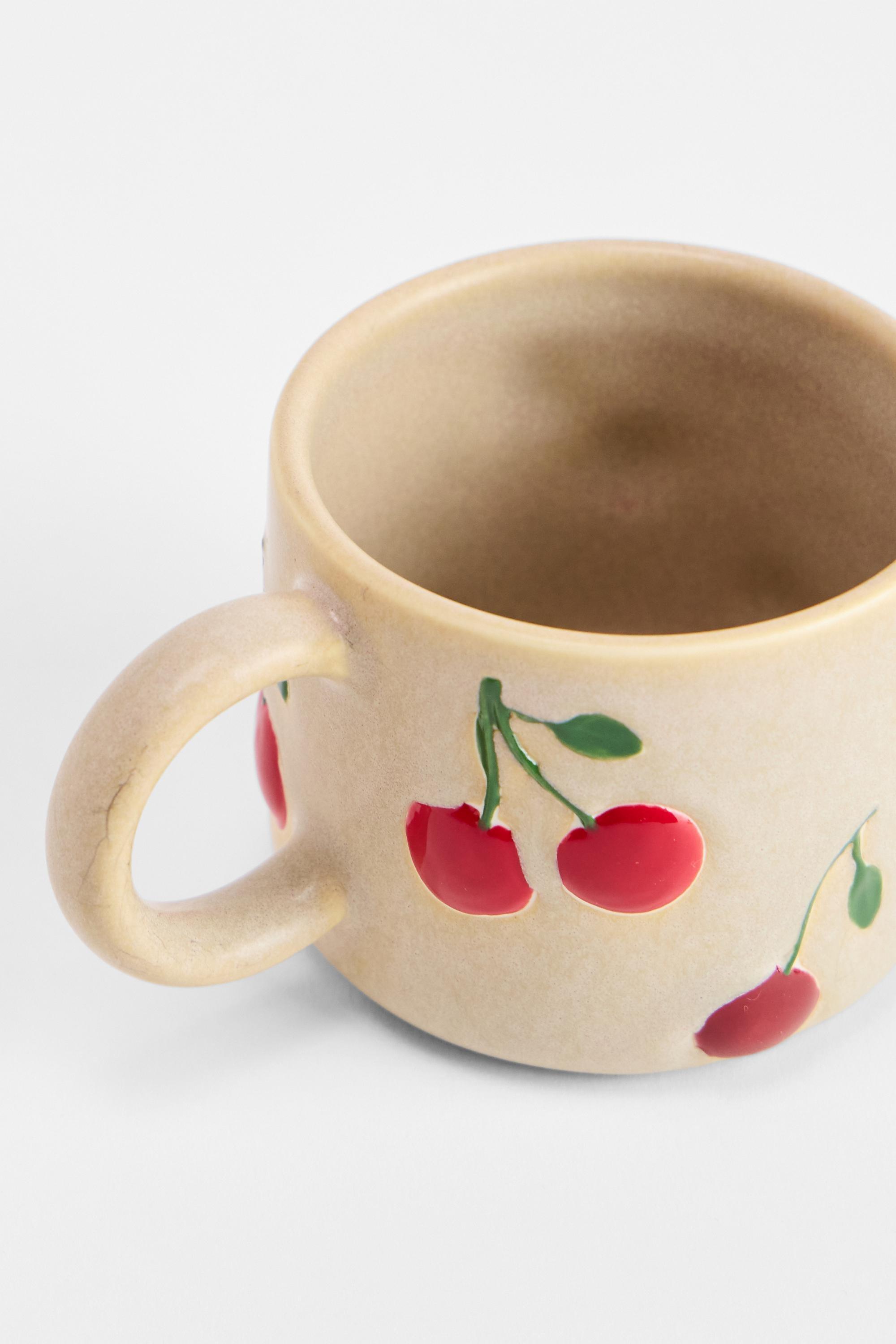RED Cherry Stone Mini Mug, RED, large image number 1