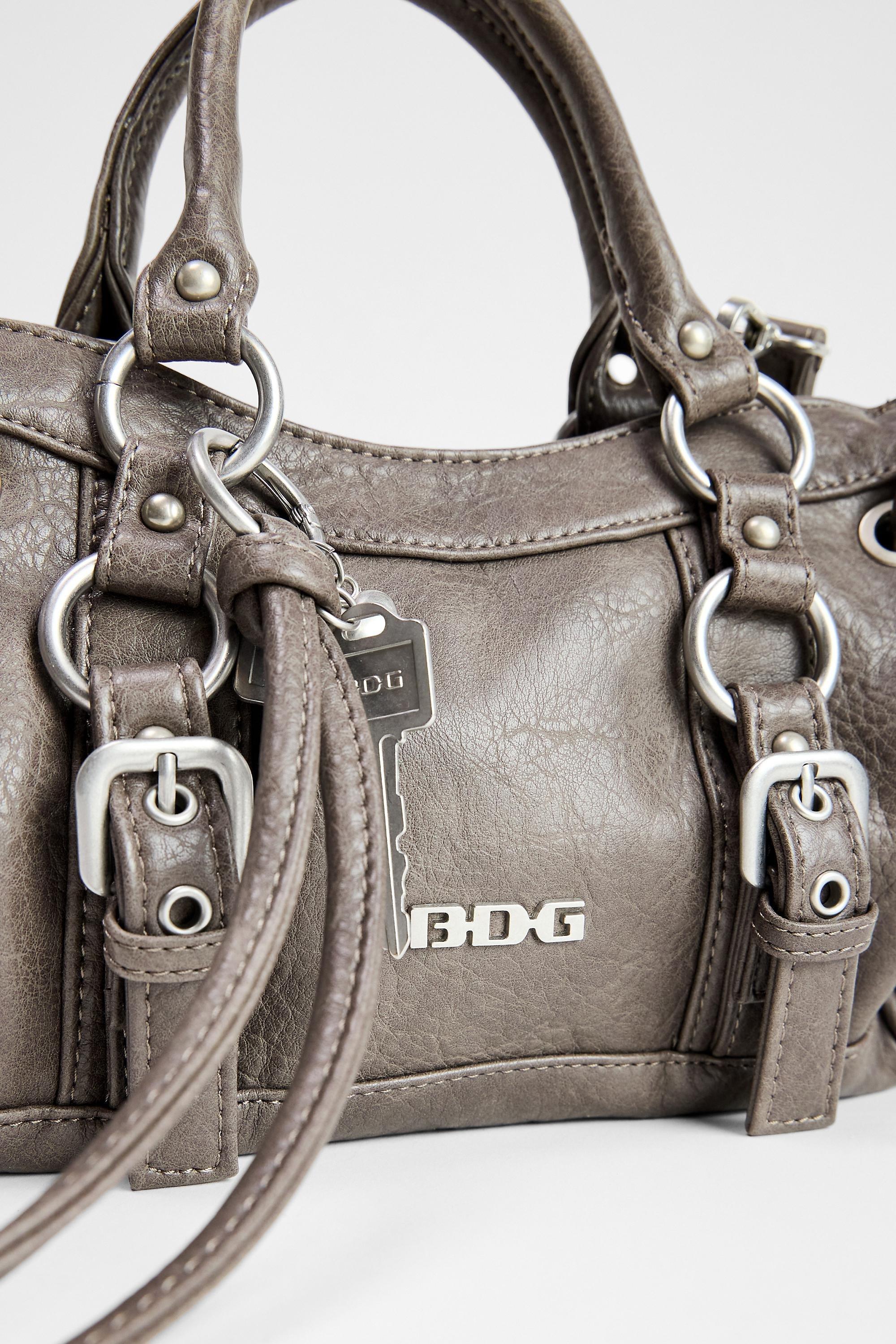 Grey Bdg Mini Jude Crossbody Bag, GREY, large image number 4