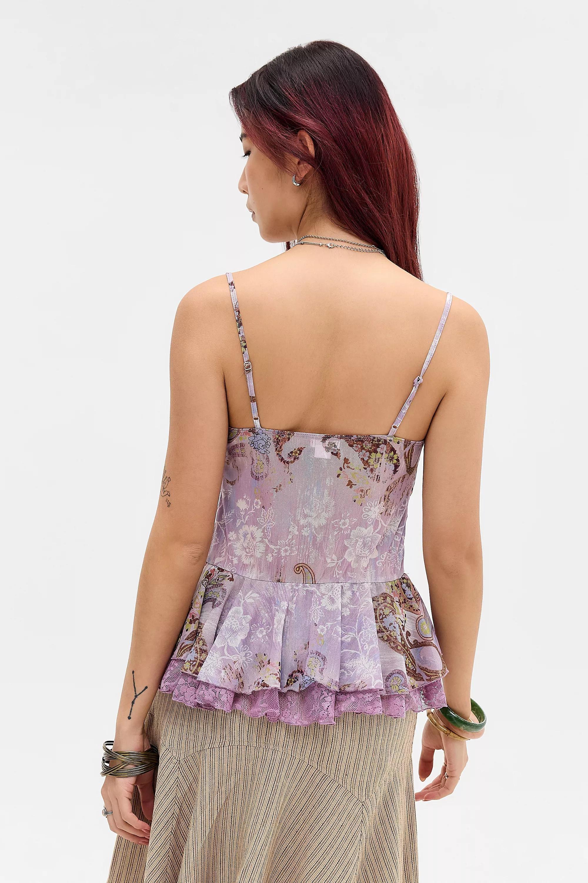 Purple Kimchi Blue Ella Tank Top, PURP, large image number 3