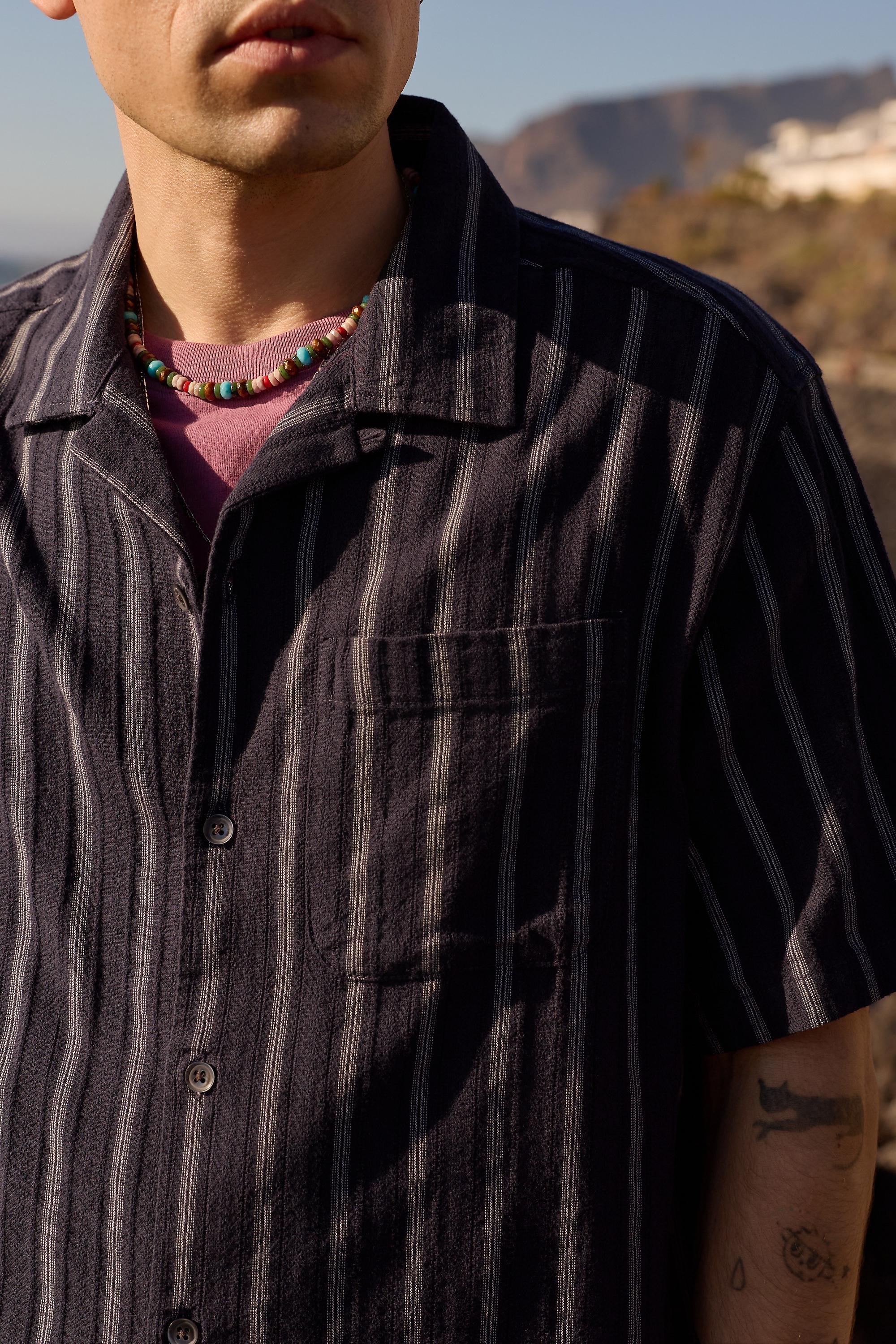 Navy Loom Navy Nico Shirt, NAVY, medium