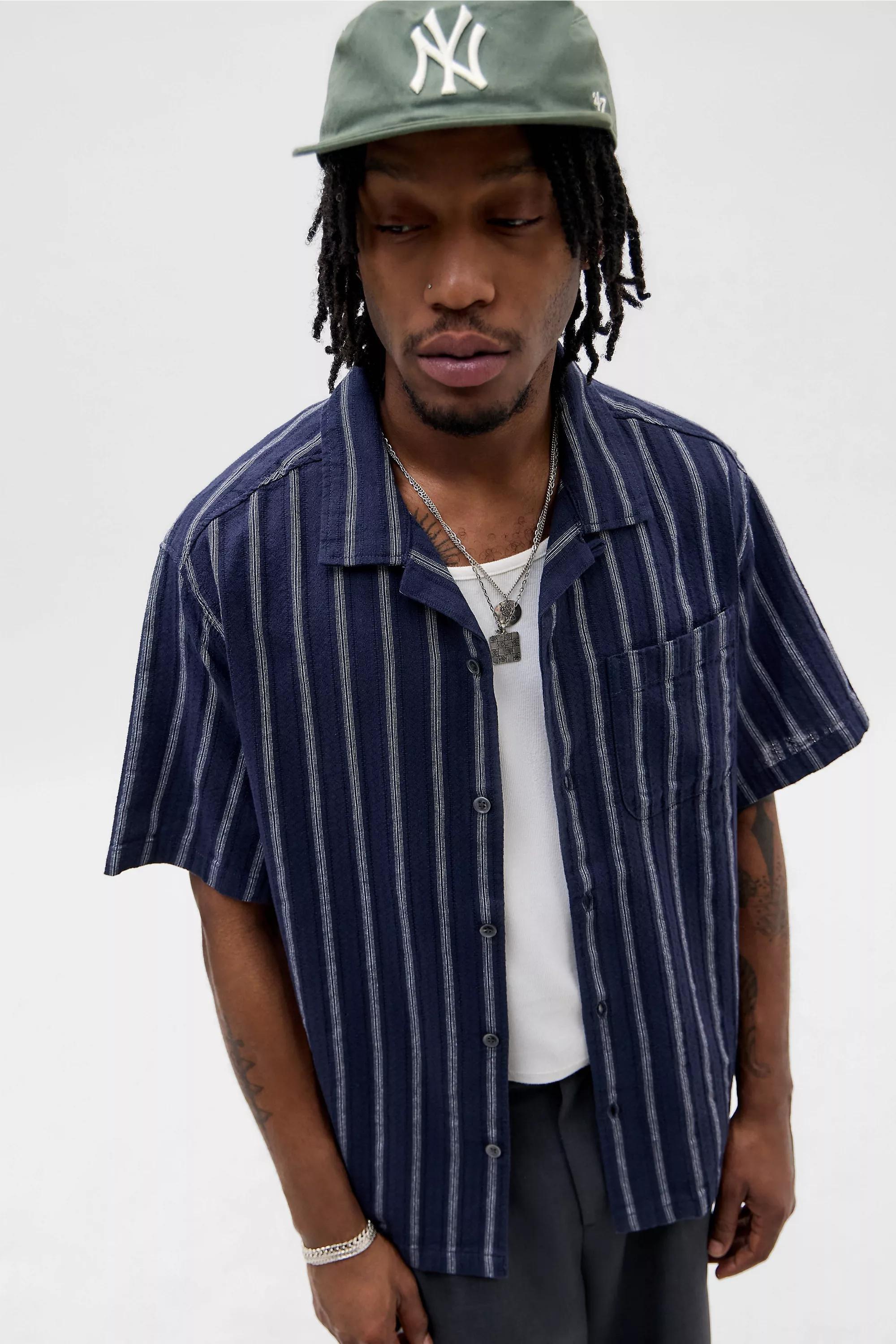 Navy Loom Navy Nico Shirt, NAVY, large image number 4