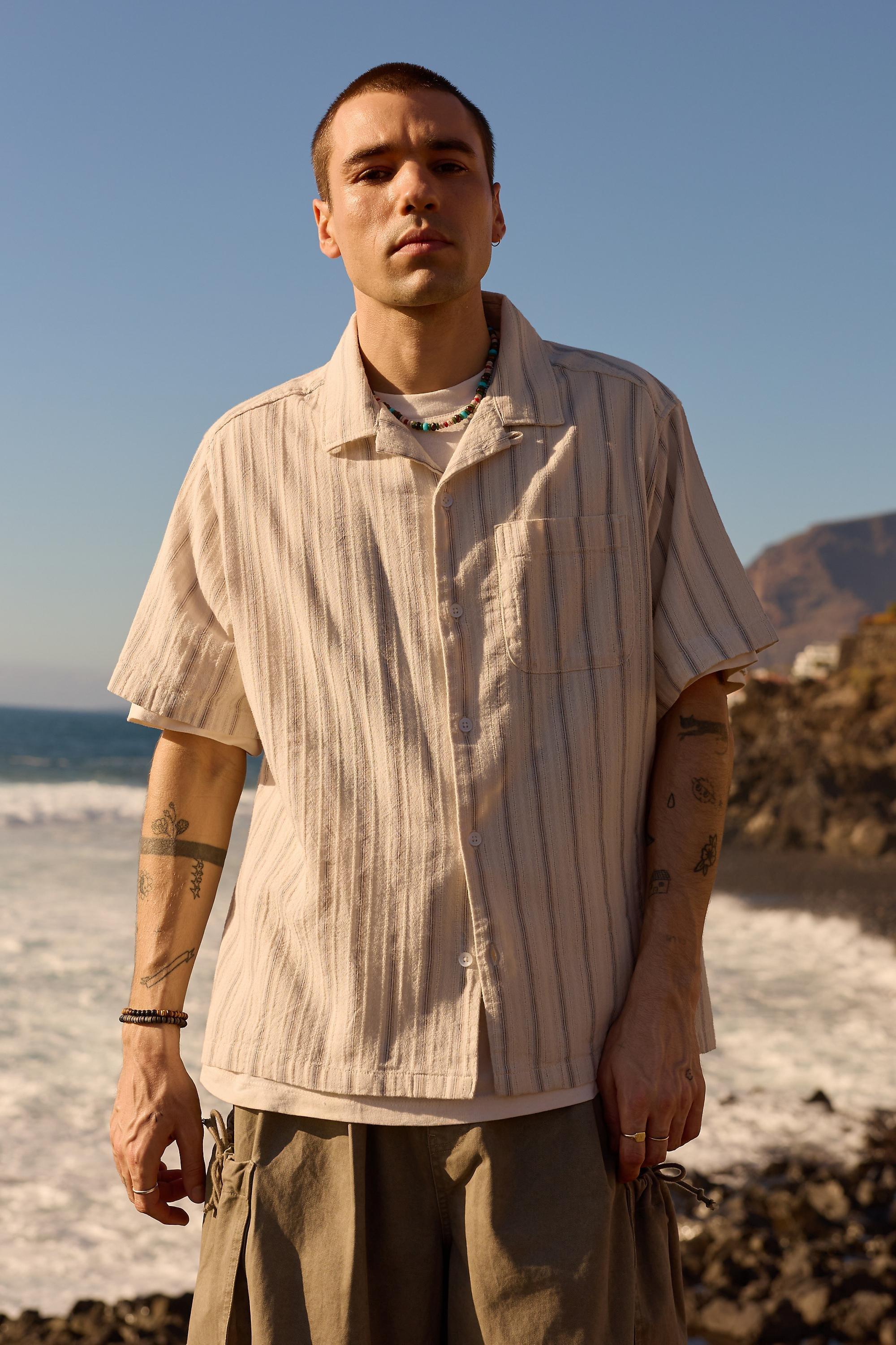 Ivory Loom Ivory Nico Shirt, IVRY, large image number 0