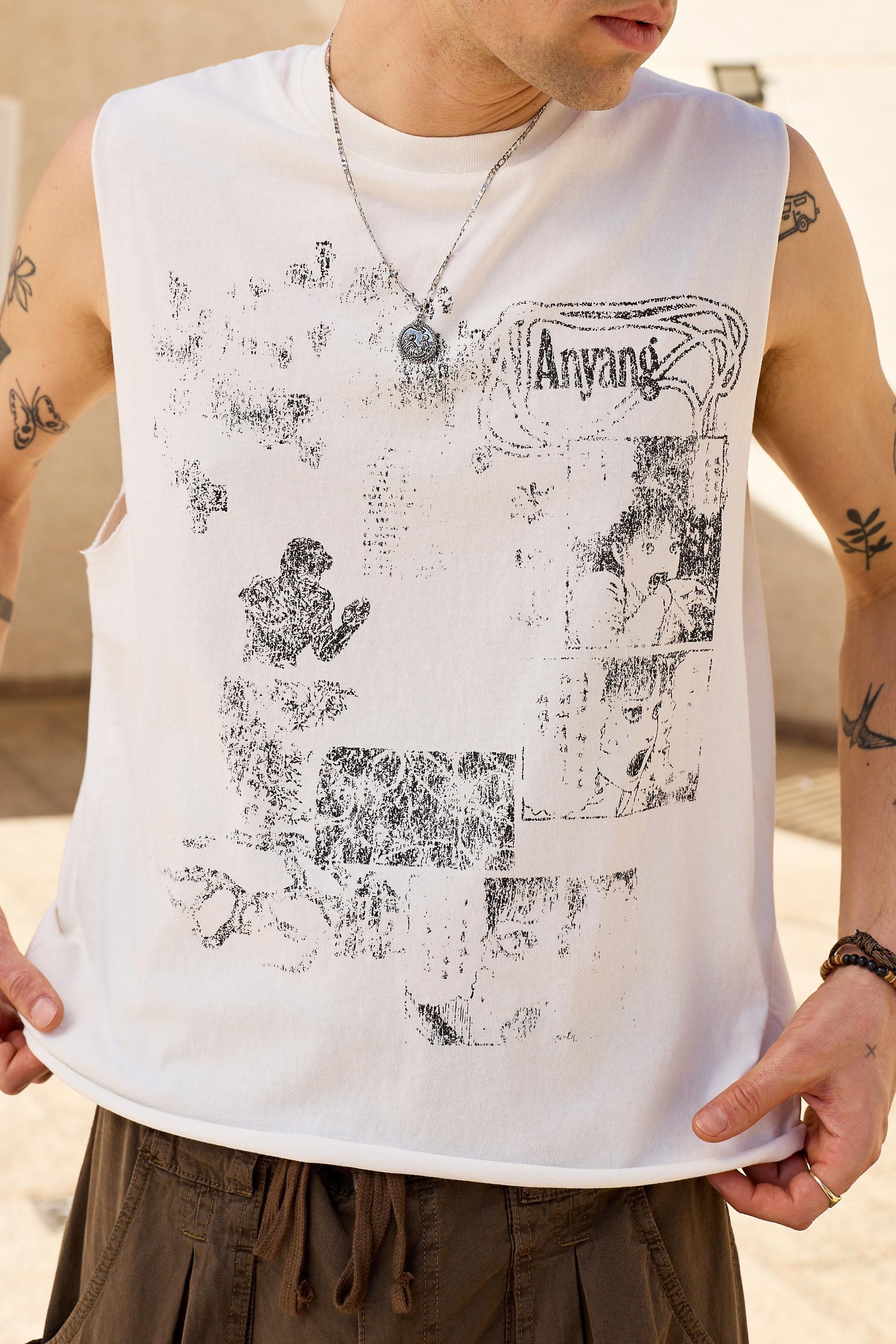 White Uo White Anyang Tank Top, WHT, large image number 0