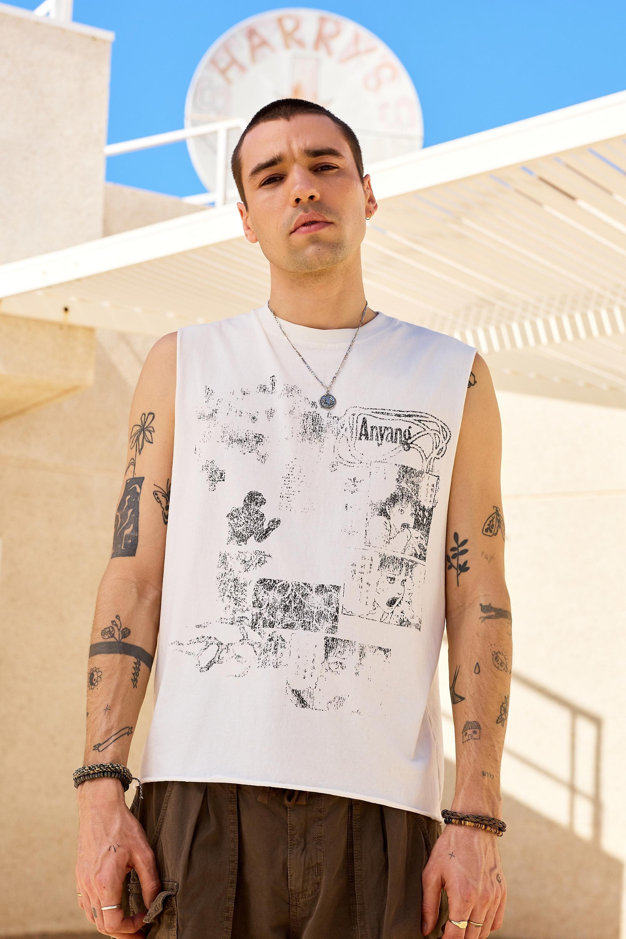 White Uo White Anyang Tank Top, WHT, large image number 2