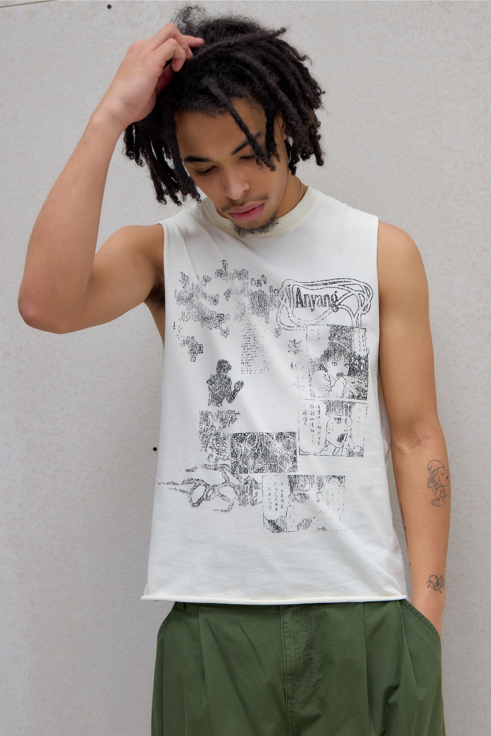 White Uo White Anyang Tank Top, WHT, large image number 4