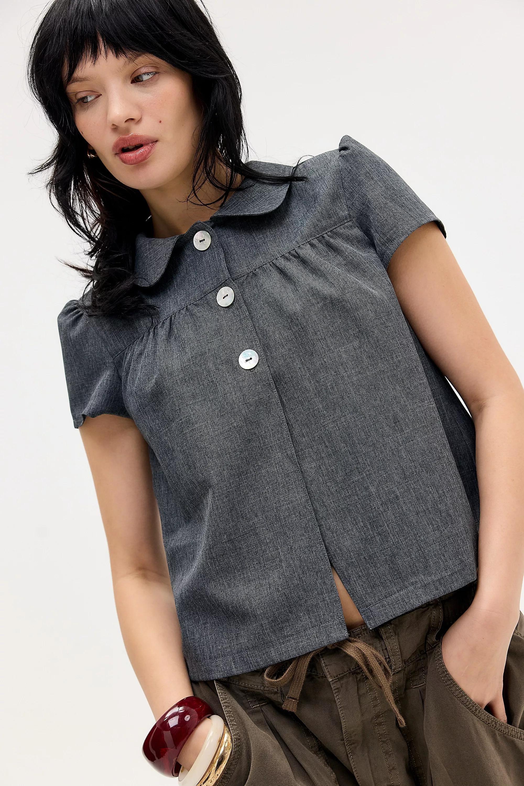 GREY Silence + Noise Monroe Pea Jacket, GREY, large image number 0