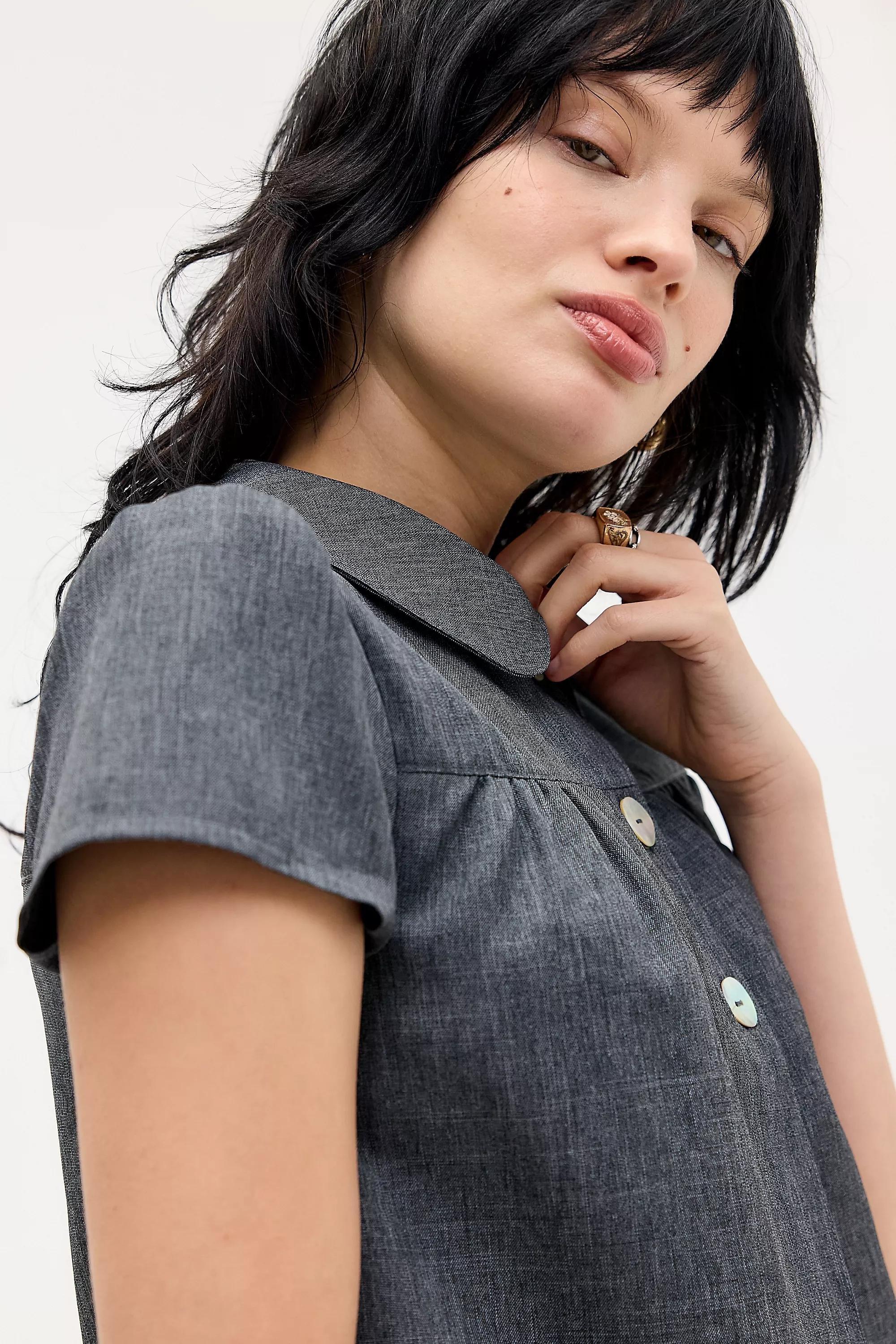 GREY Silence + Noise Monroe Pea Jacket, GREY, large image number 2