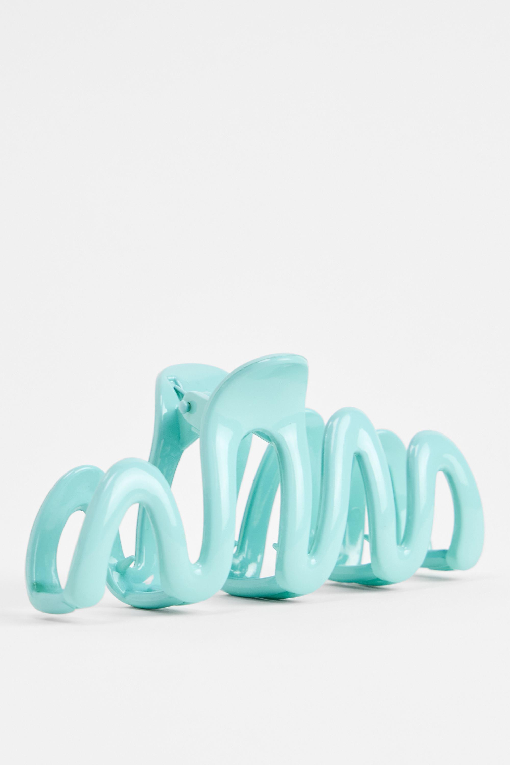 Blue Uo Wiggle Claw Clip, BLUE, large image number 1