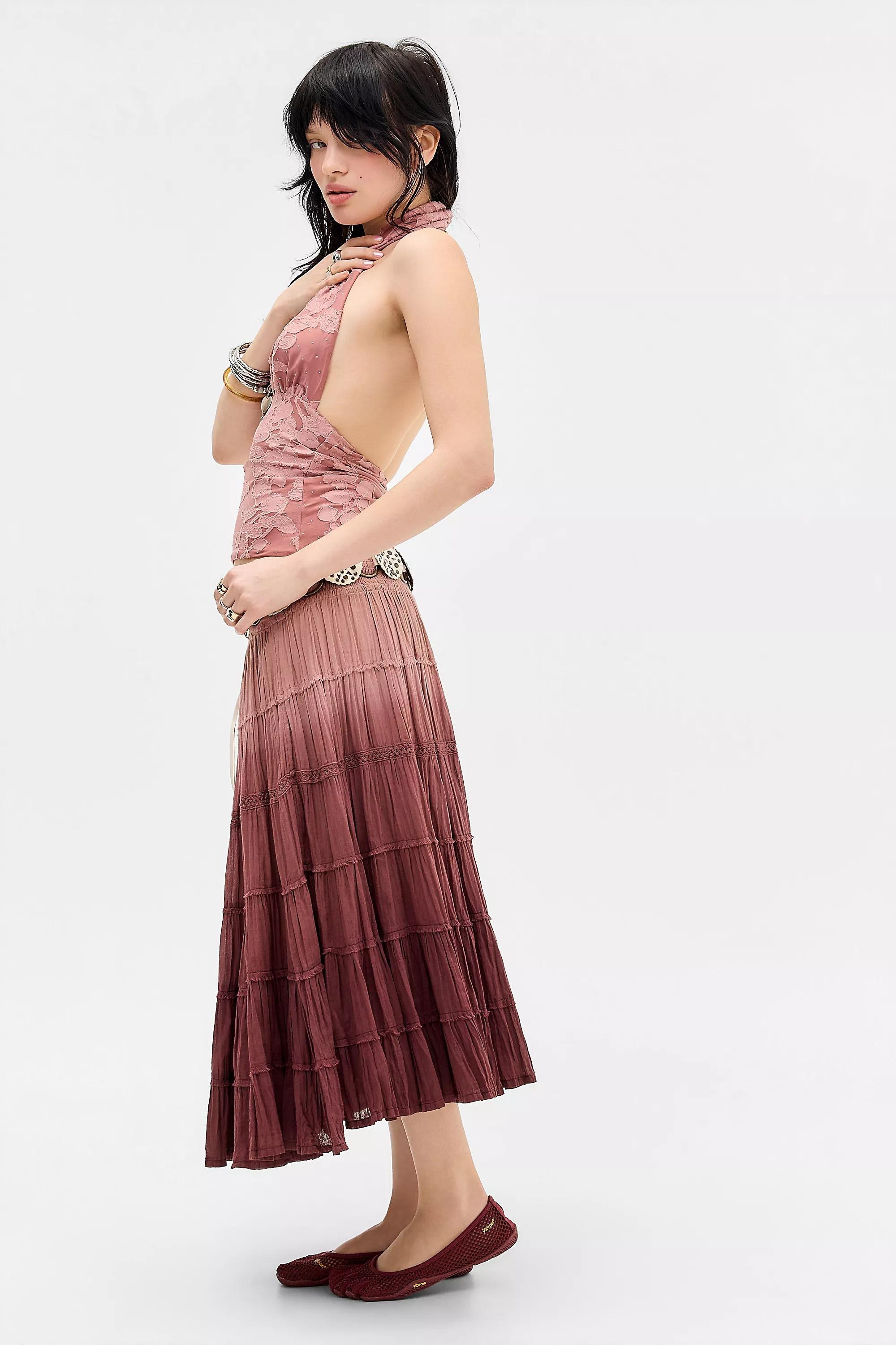 Pink Uo Party For You Halterneck Top, PINK, large image number 1