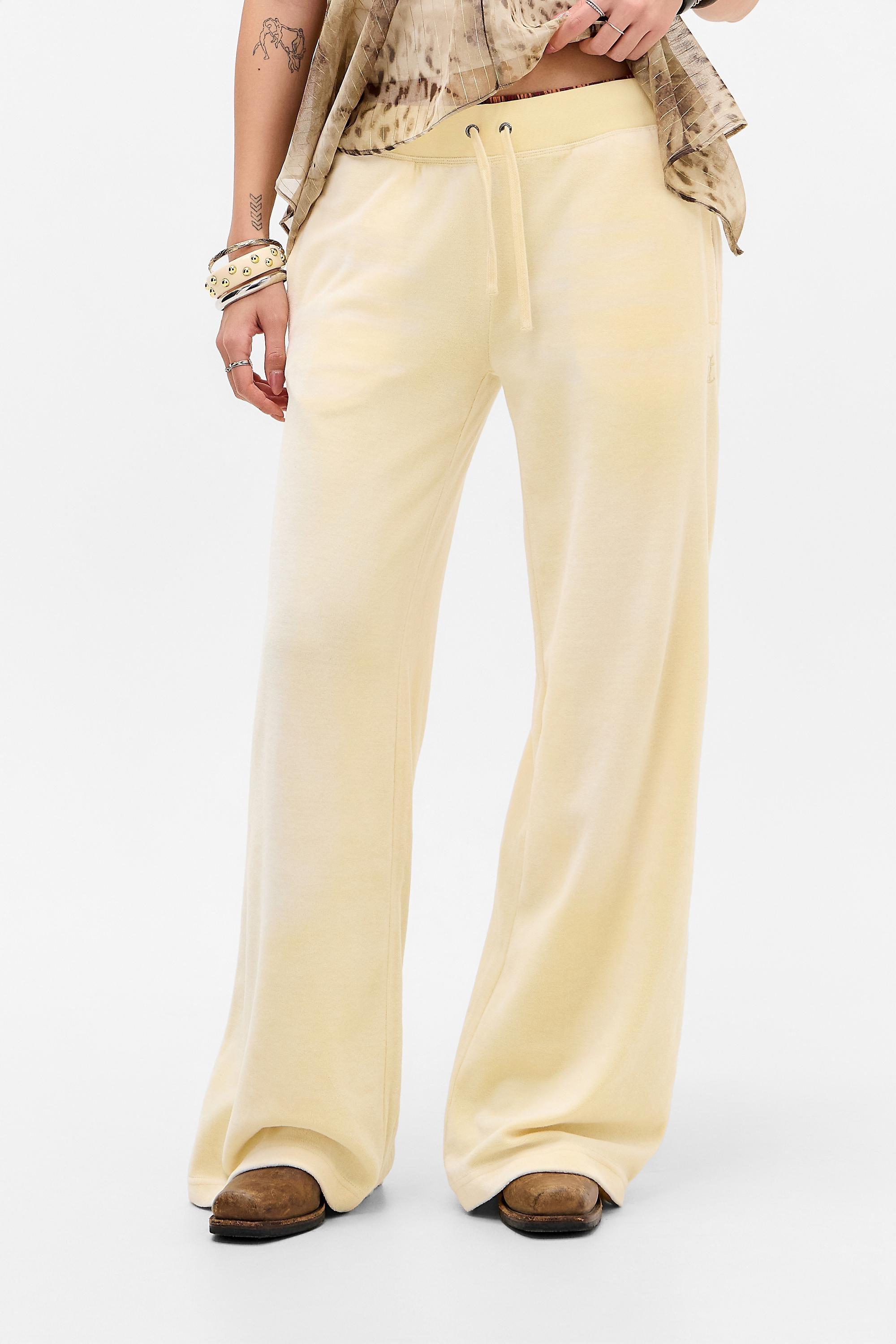 Yellow Jc Uoex Washed Velour But, YEL, large image number 0