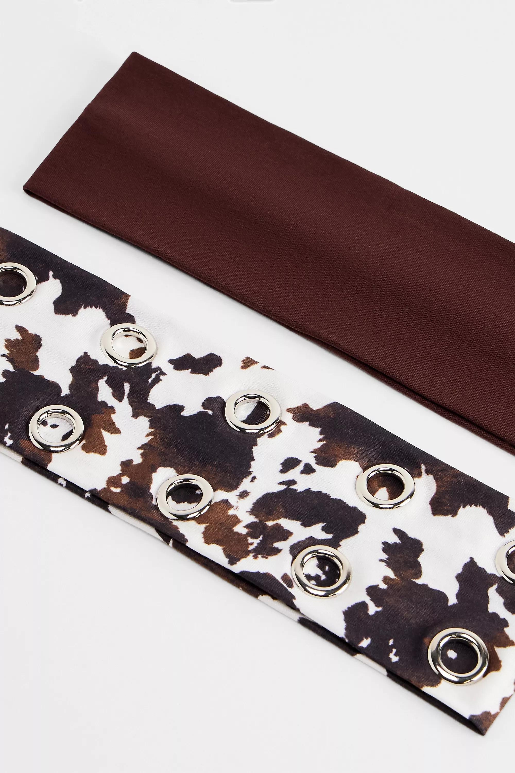 COW UO Eyelet Headband 2-Pack, A301_0291, medium