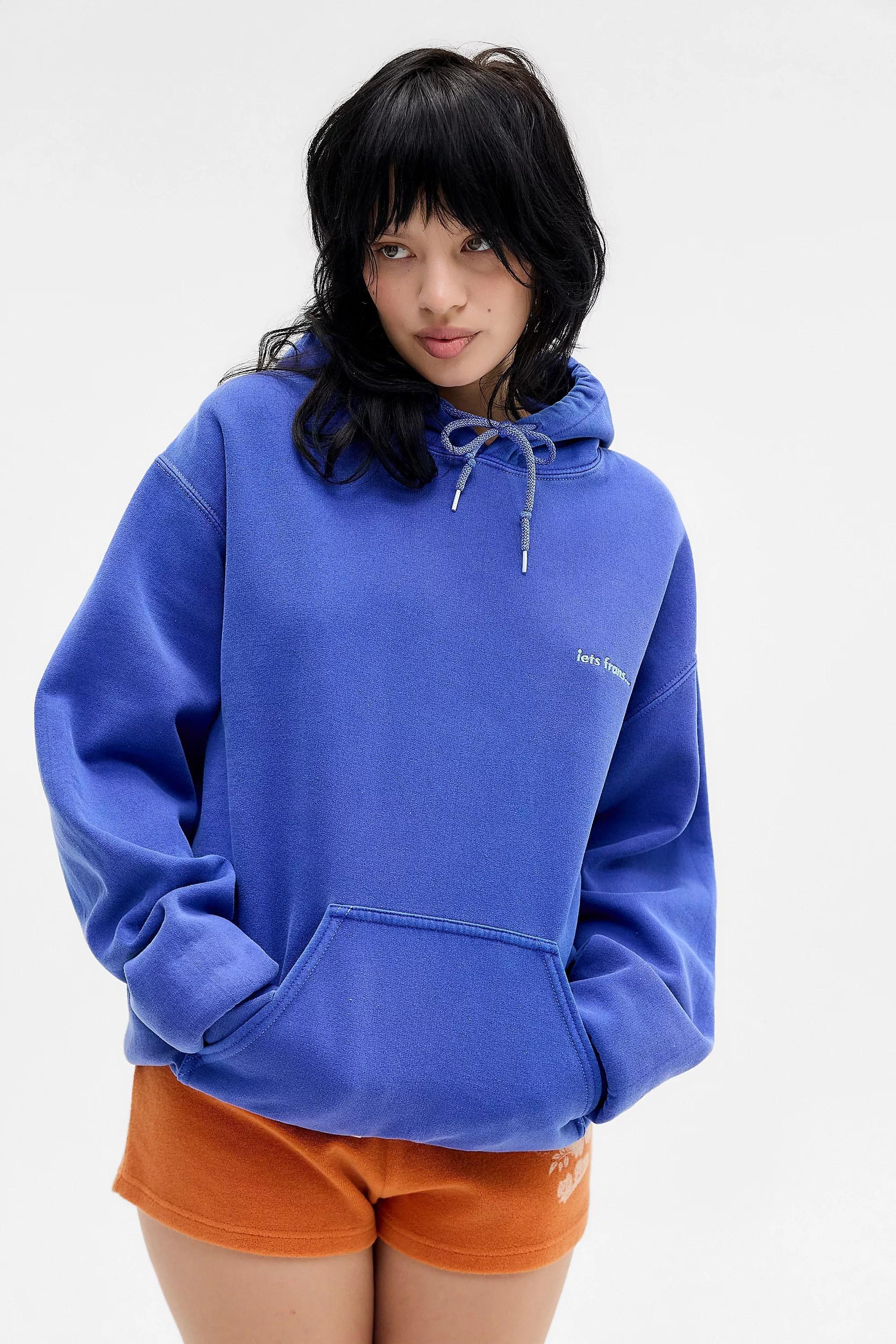Blue Iets Frans... Relaxed Hoodie, BLUE, large image number 0