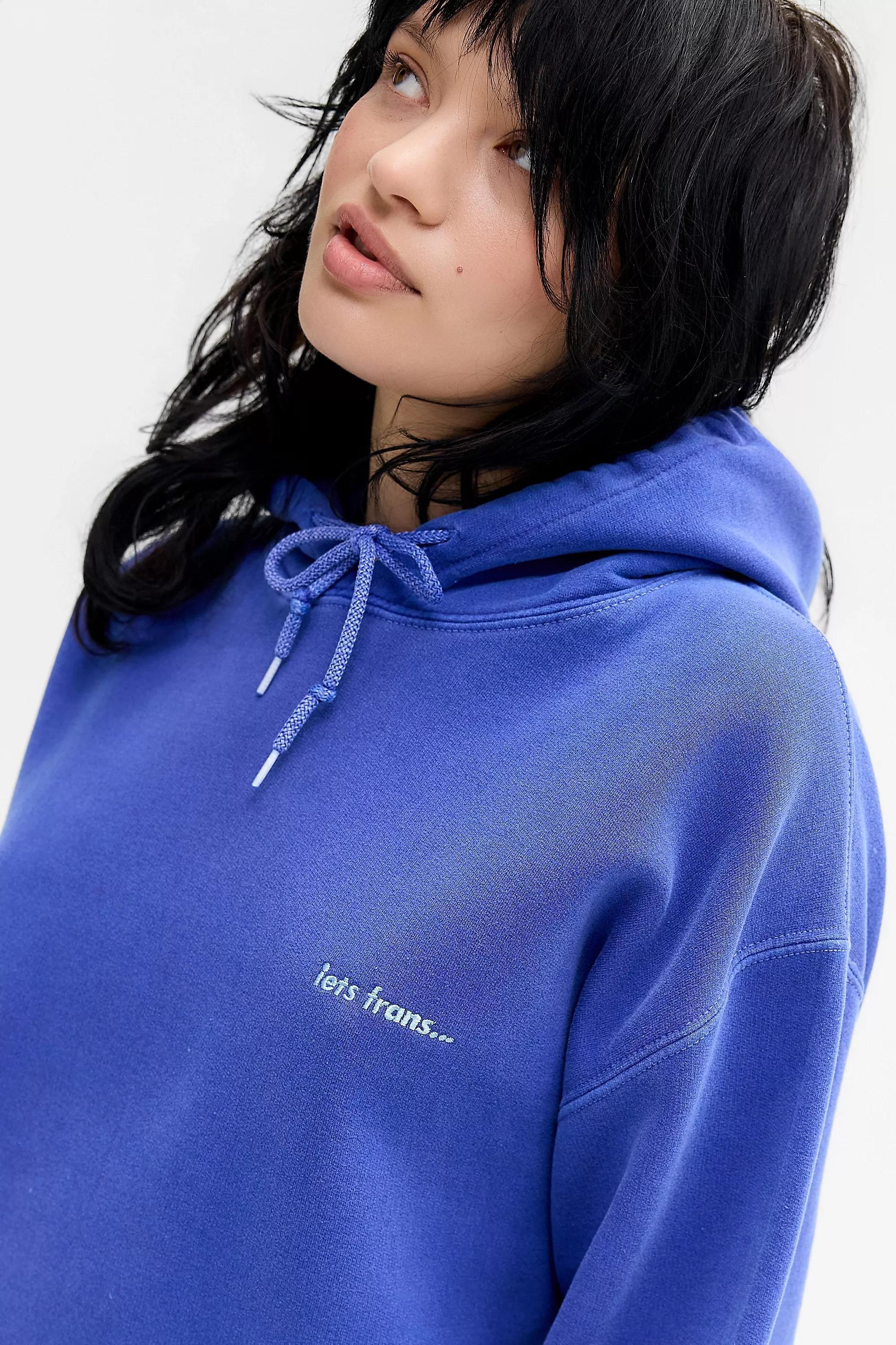 Blue Iets Frans... Relaxed Hoodie, BLUE, large image number 1
