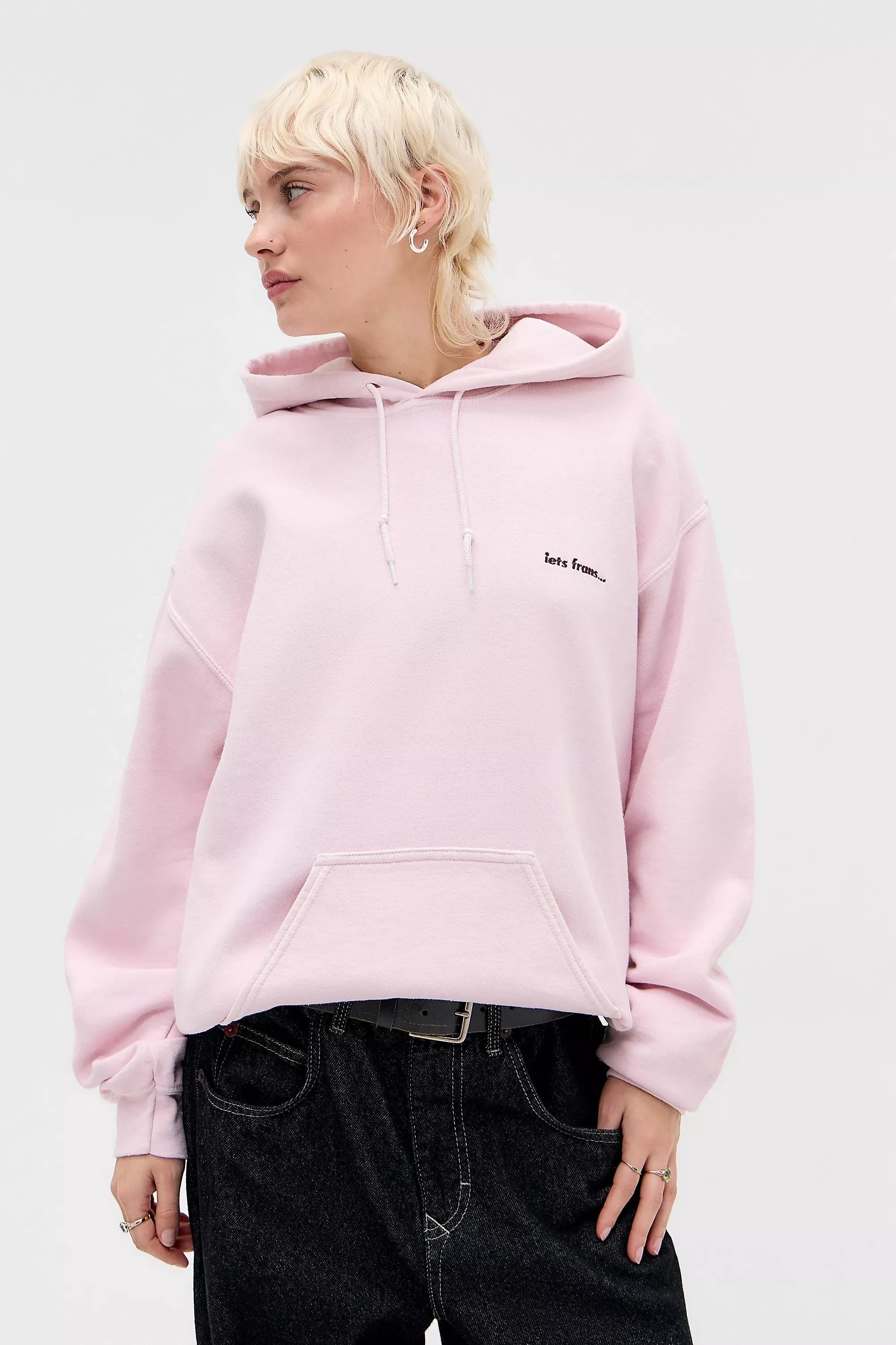 Pink iets frans... Relaxed Dhoodie, PINK, large image number 0