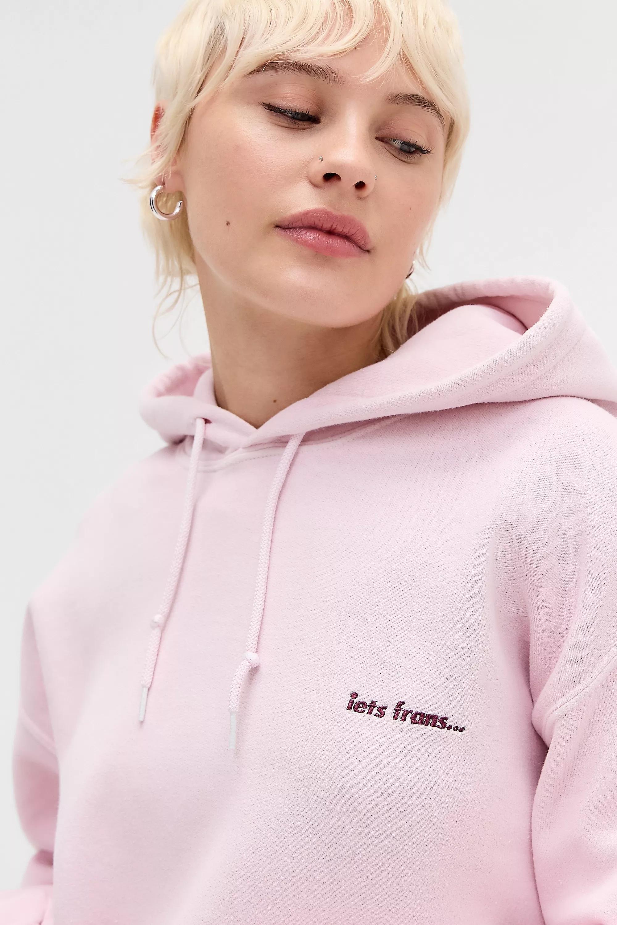 Pink iets frans... Relaxed Dhoodie, PINK, large image number 1