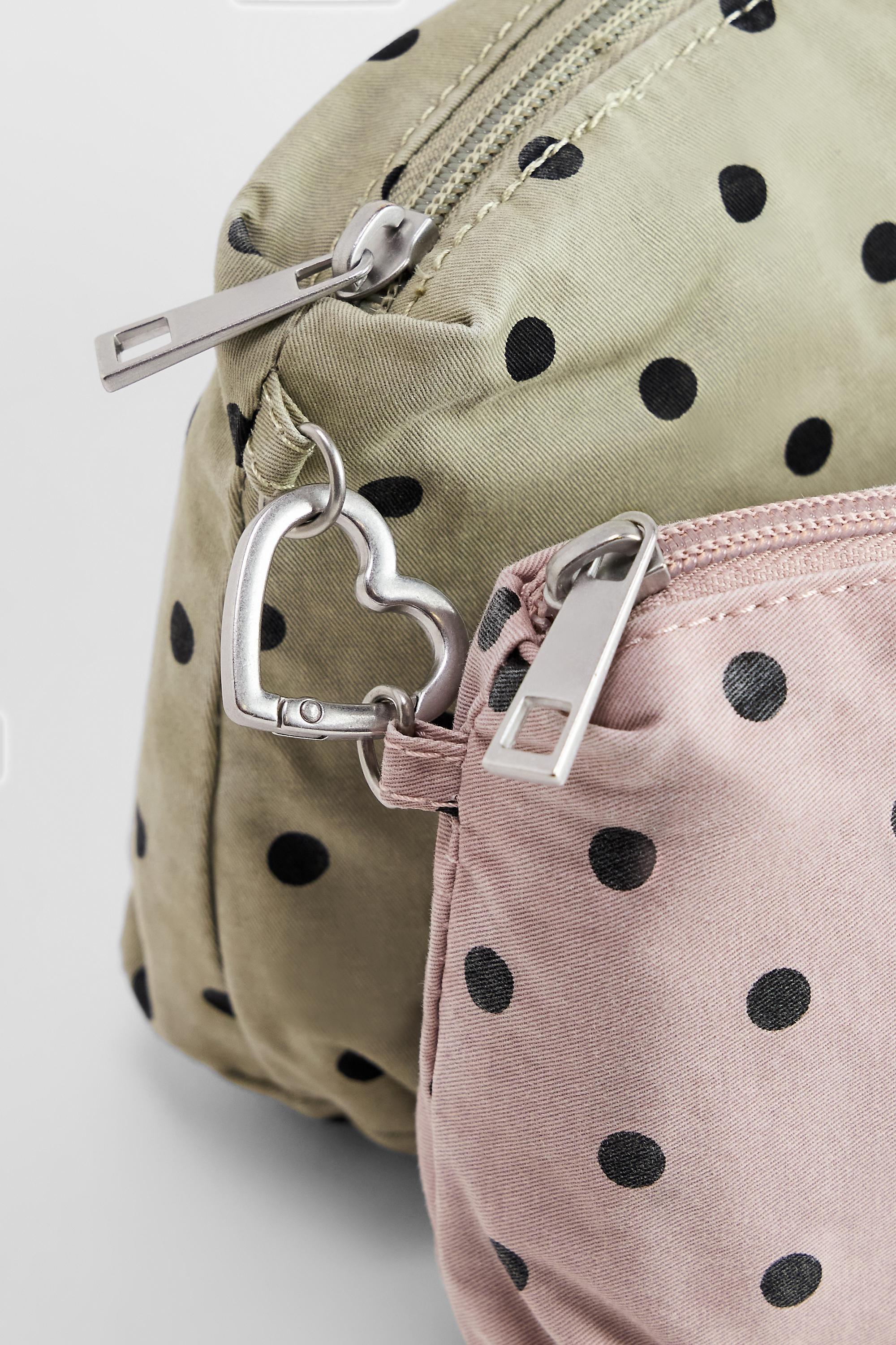 Multicolour Bdg Spot Canvas Makeup Bags 2-Pack, ASSORT, large image number 2