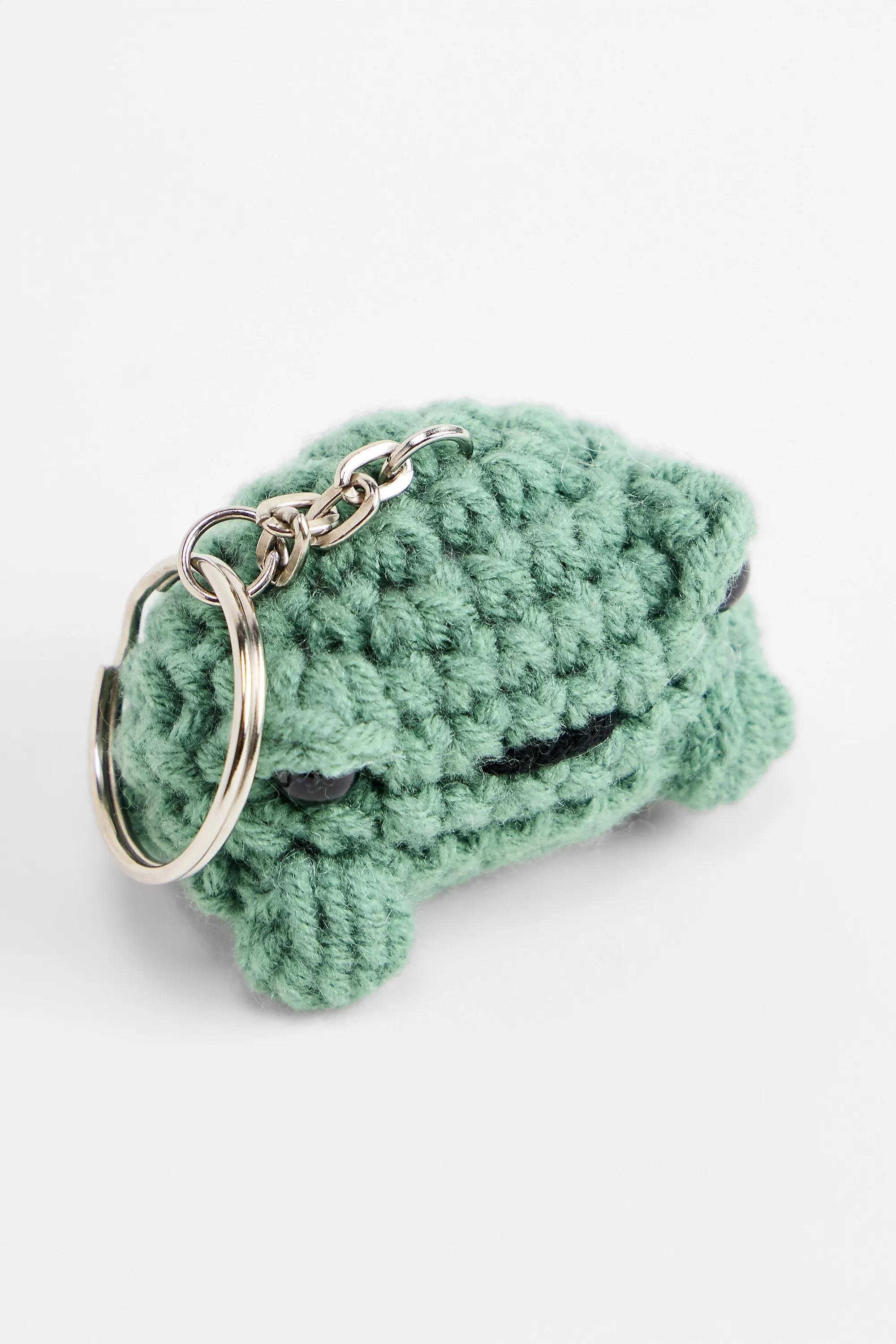 Green Frog Keyring, GRN, large image number 1