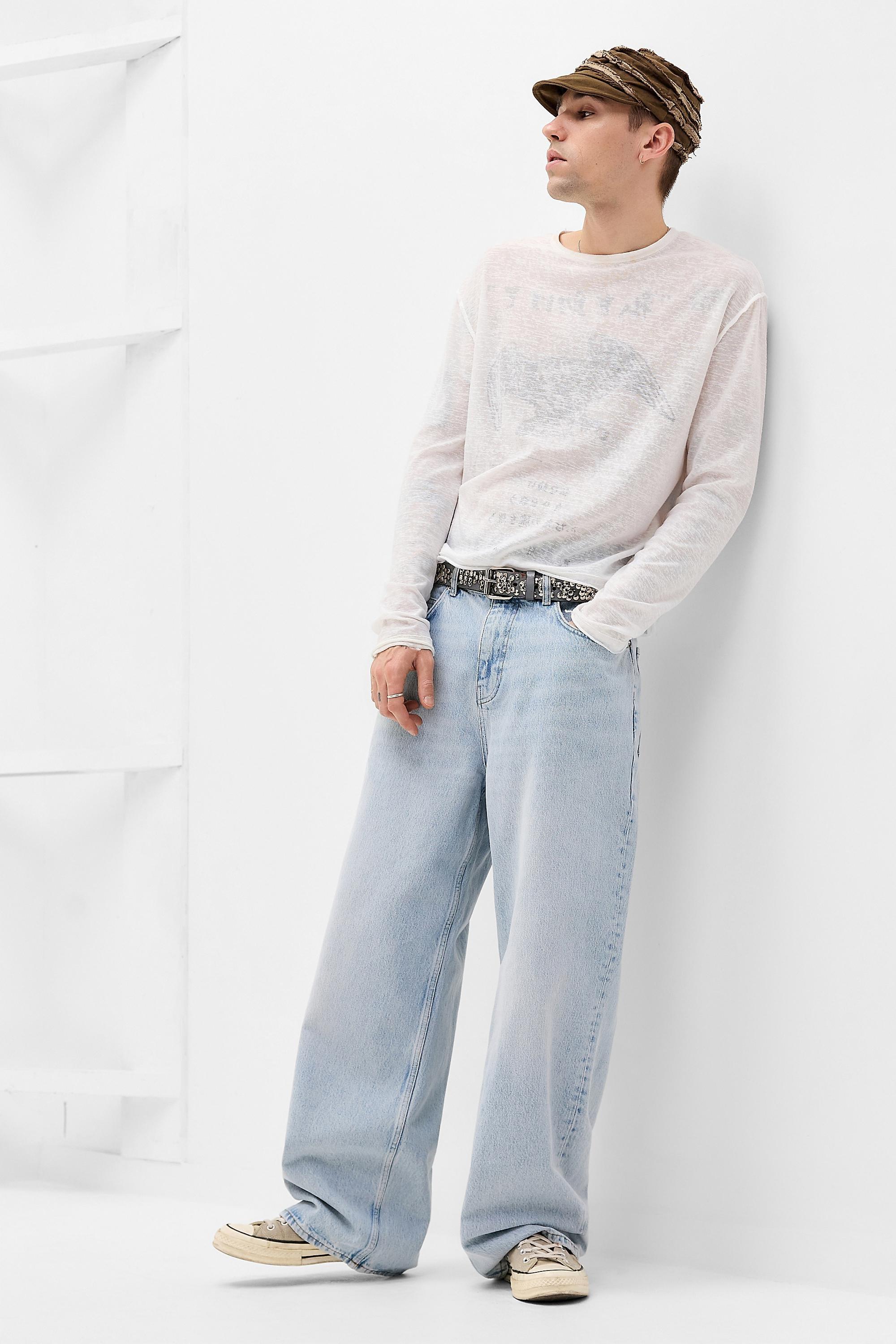 Blue Bdg Bleach Jack Jeans, BLUE, large image number 1