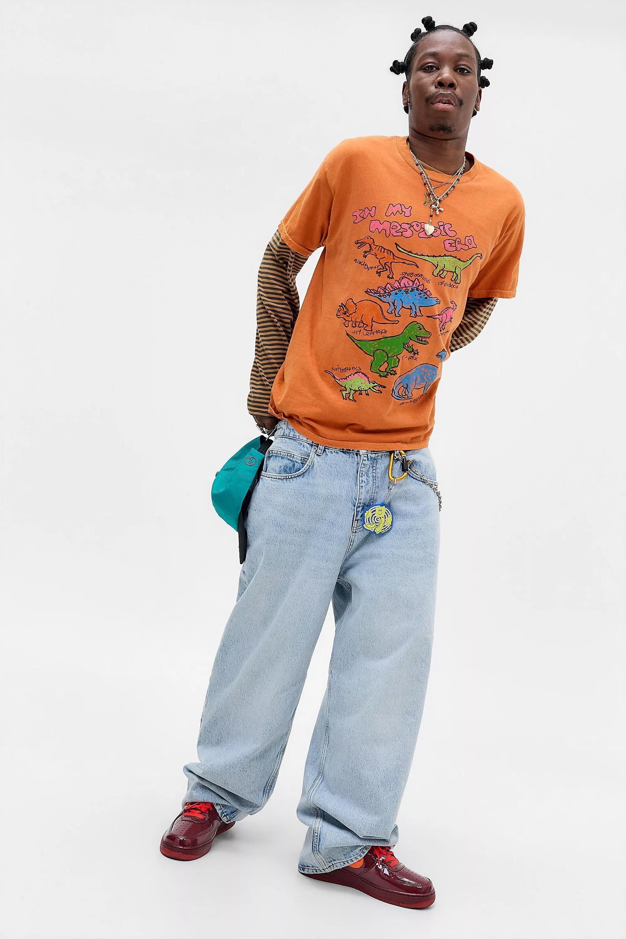 Blue Bdg Bleach Jack Jeans, BLUE, large image number 5