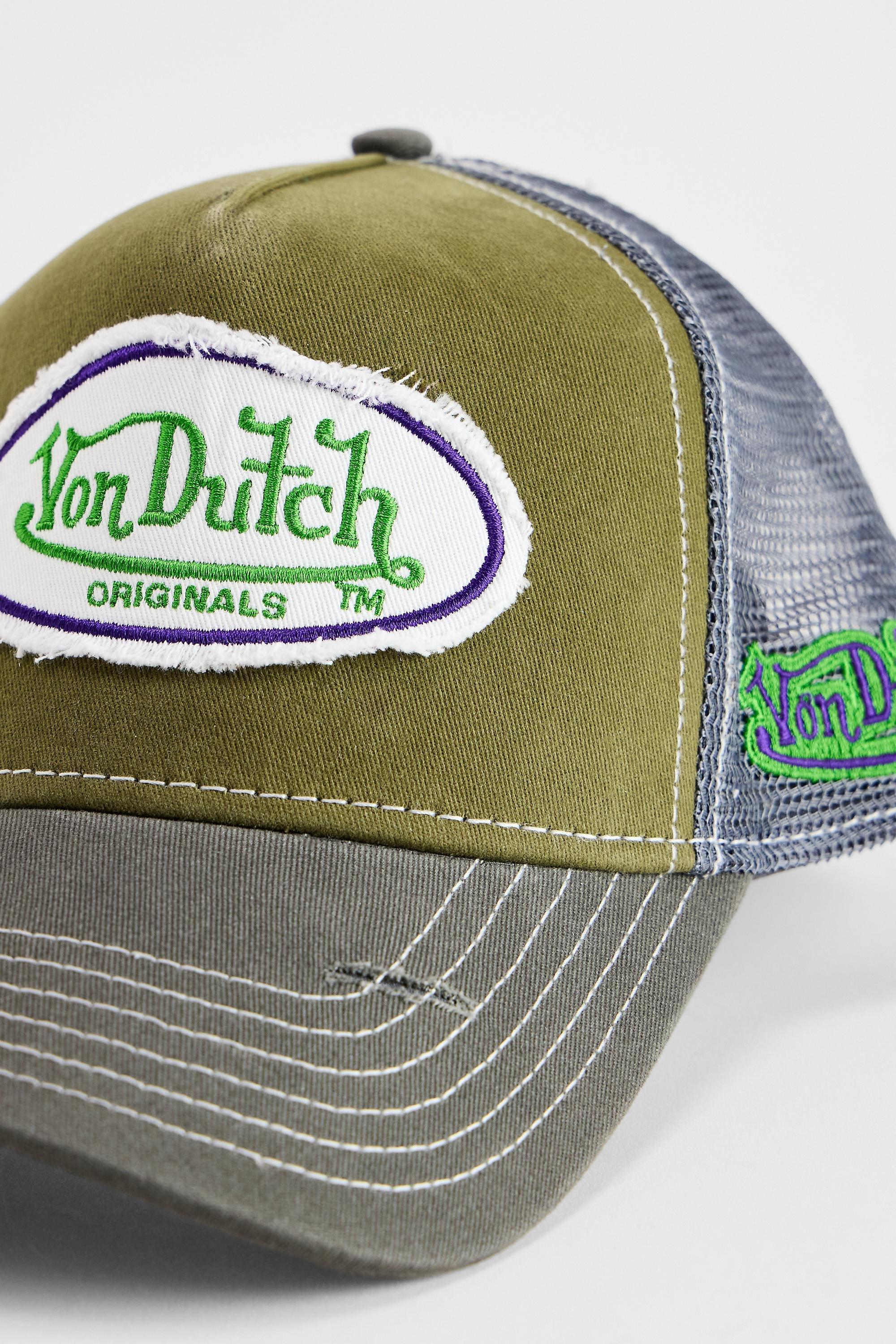Khaki Von Dutch Uo Trucker Cap, KHAKI, medium