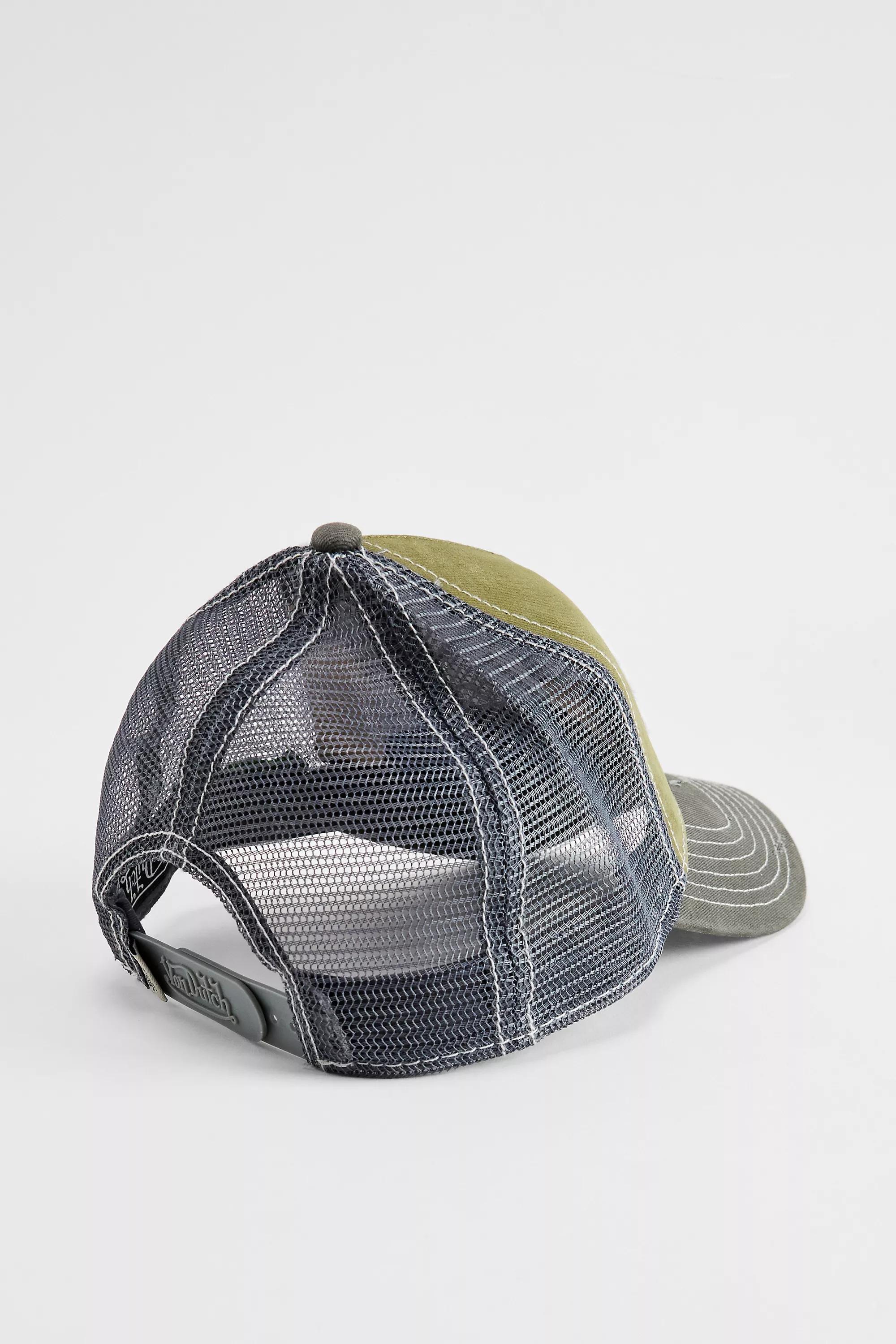 Khaki Von Dutch Uo Trucker Cap, KHAKI, large image number 3