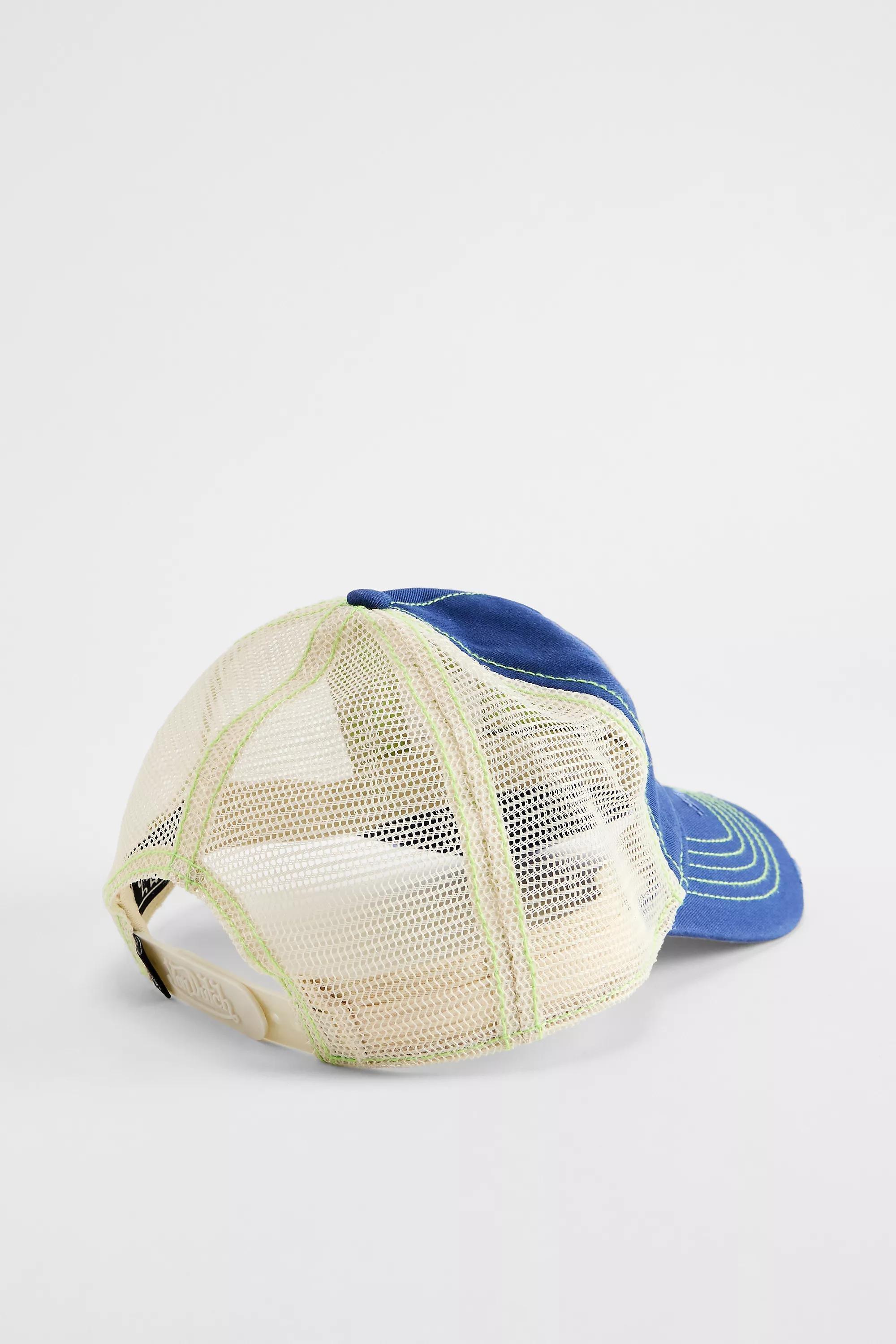 BLUE Von Dutch UO Exclusive Trucker Cap, BLUE, large image number 3