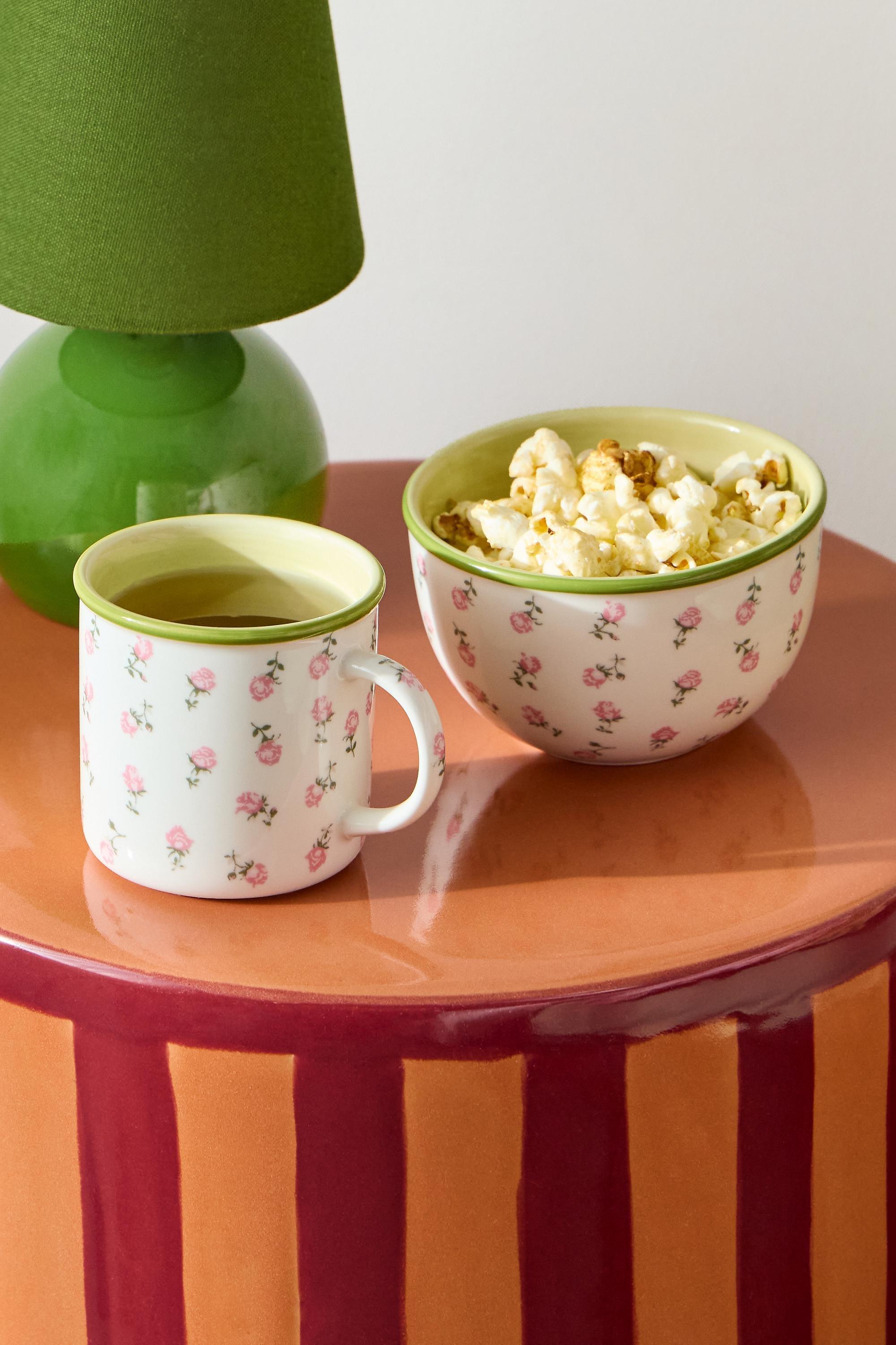 Pink Rosebud Micro Snack Bowl, PINK, large image number 2