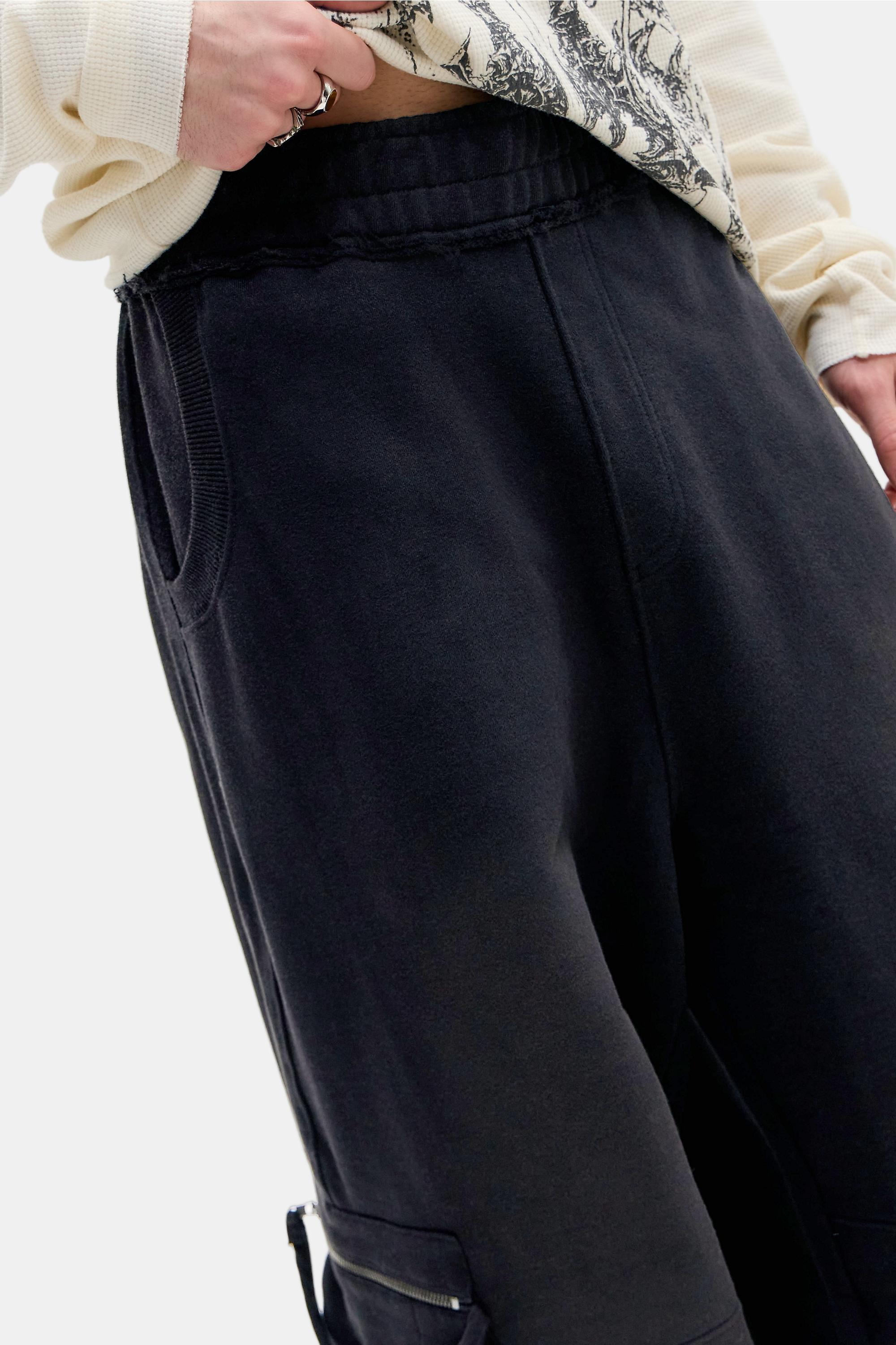 Dark Grey Jaded London Cargo Monster Joggers, D GR, large image number 1